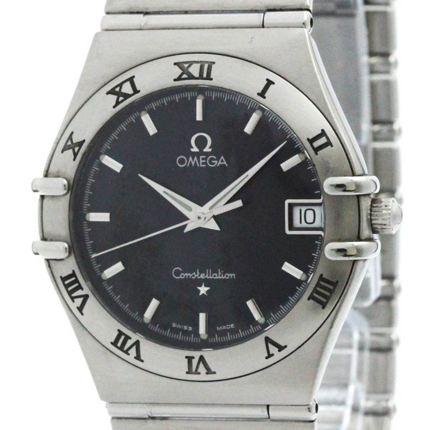 Polished OMEGA Constellation Stainless Steel Quartz Watch 1512.40