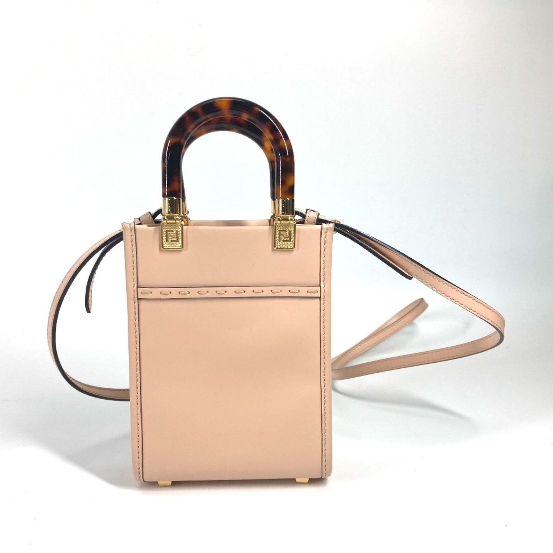 Fendi Shoulder Bag Crossbody bag Hand Bag BeigeBased