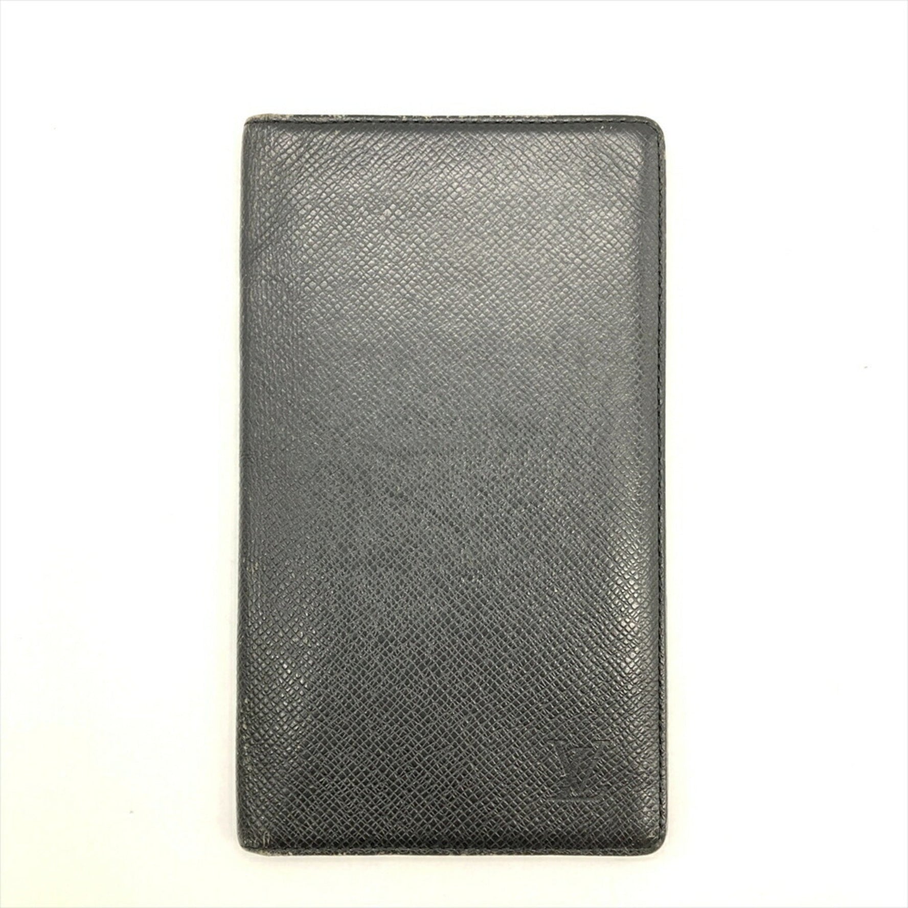 Louis Vuitton Porte Chaquie Carte Credit Wallet Taiga Ardoise Black