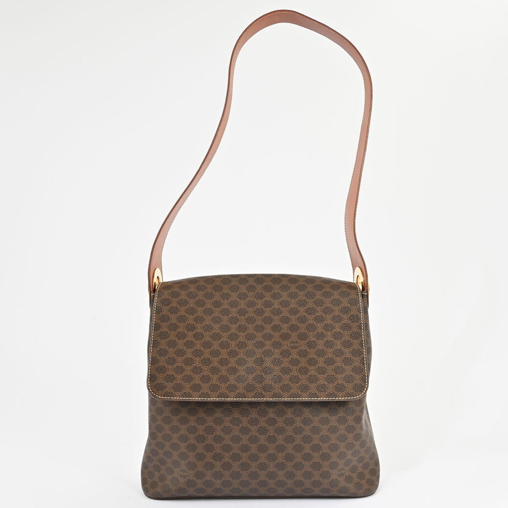 Celine Macadam Bag PVC | Leather Flap Old