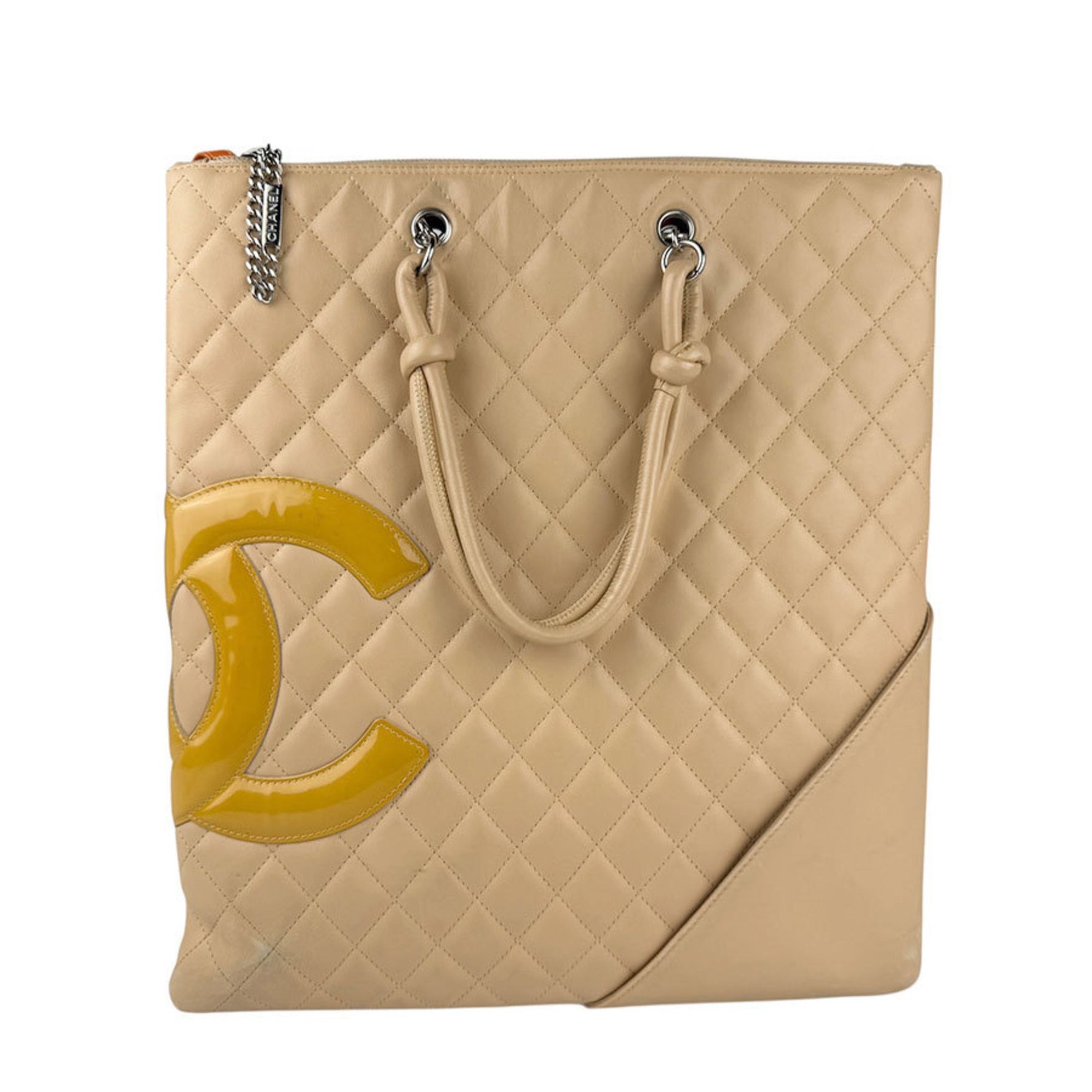 CHANEL Handbag Cambon Line Leather