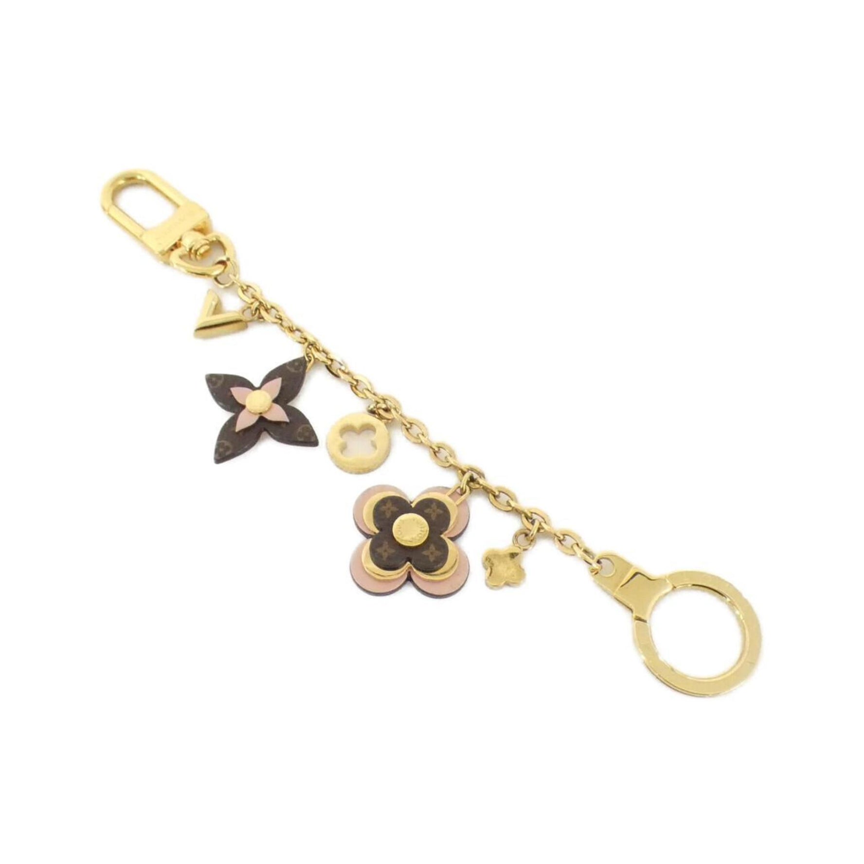 Louis Vuitton Bijoux Sac Chene Blooming Flower Key Ring