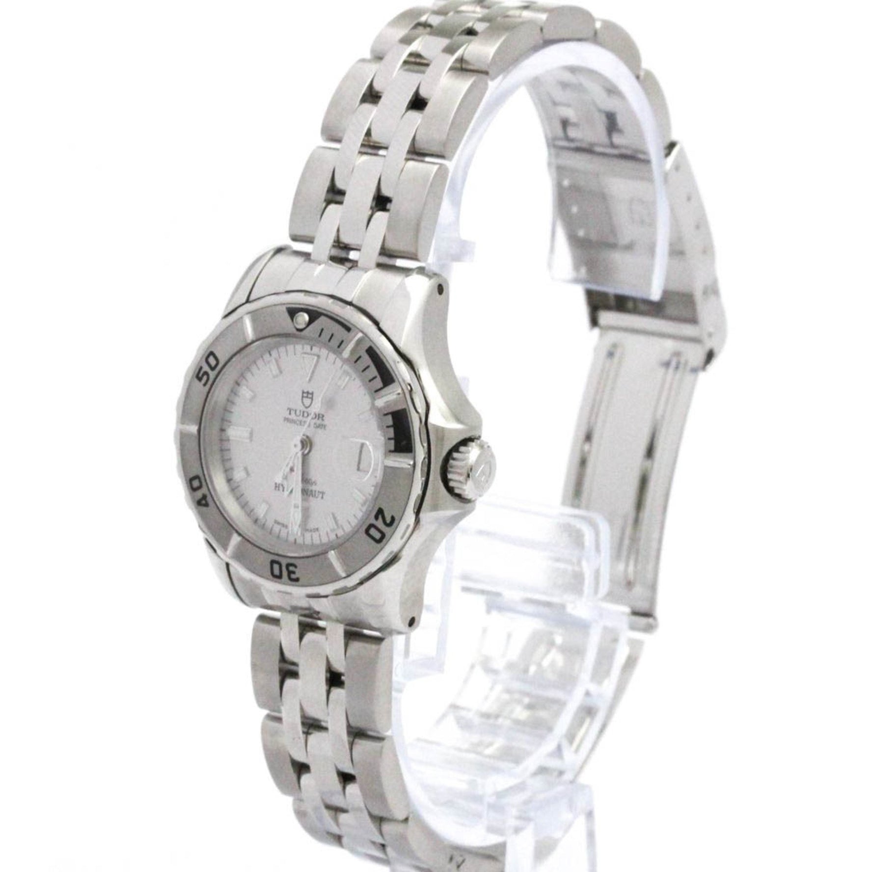 TUDOR Princess Date Hydronaut Steel Automatic Watch Polished