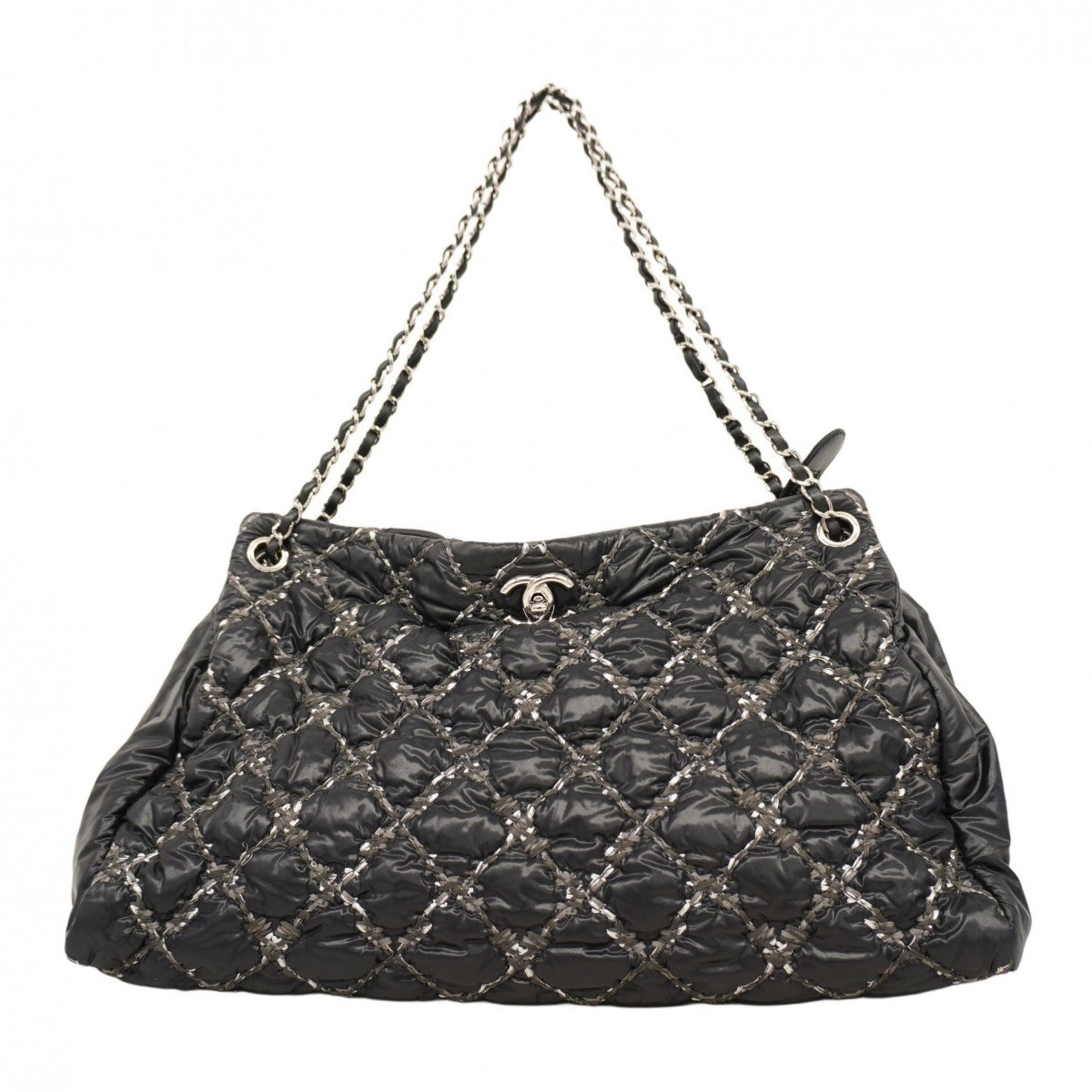 Chanel Parisian Shoulder Bag, Chain Nylon
