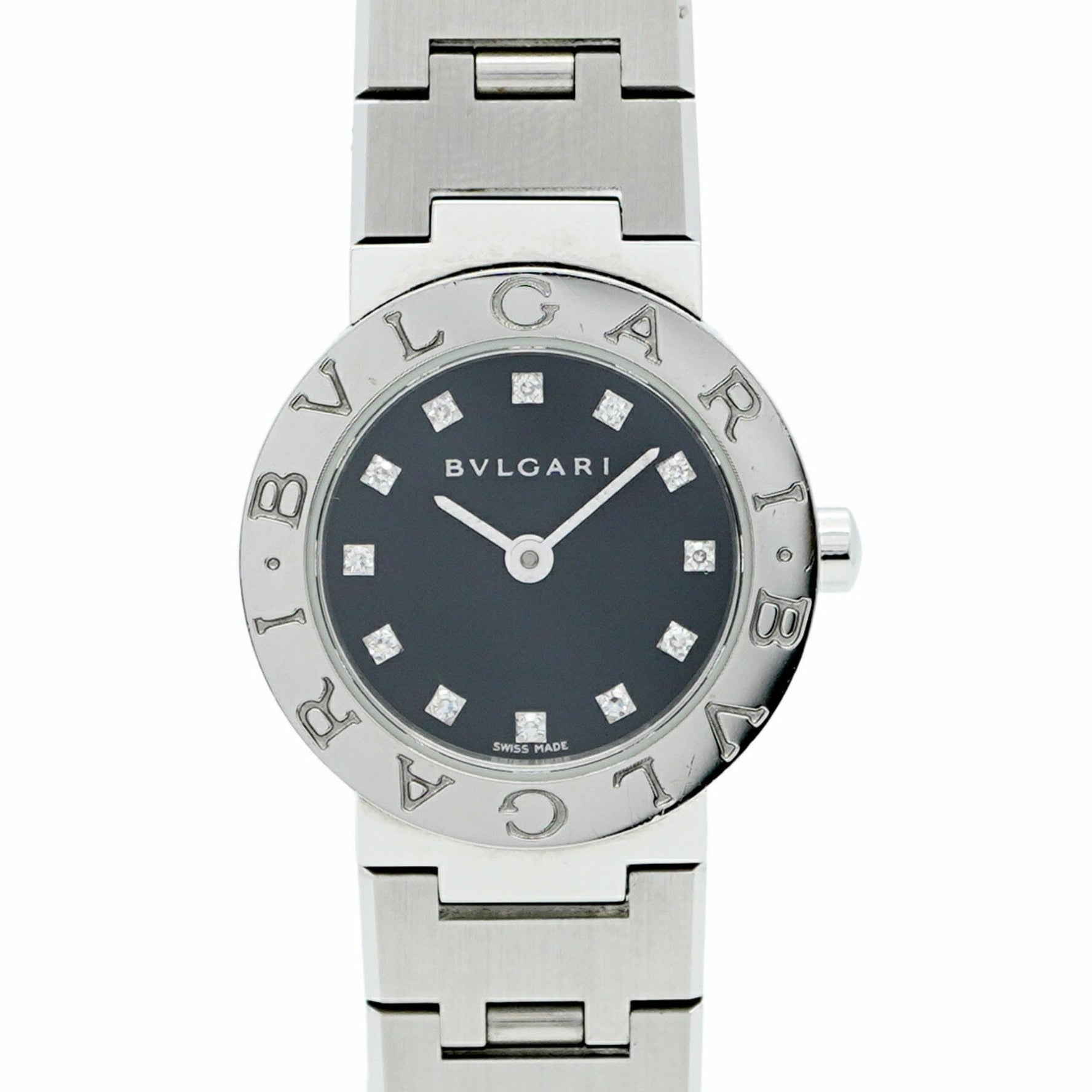 Bvlgari 12 Black Dial Watch