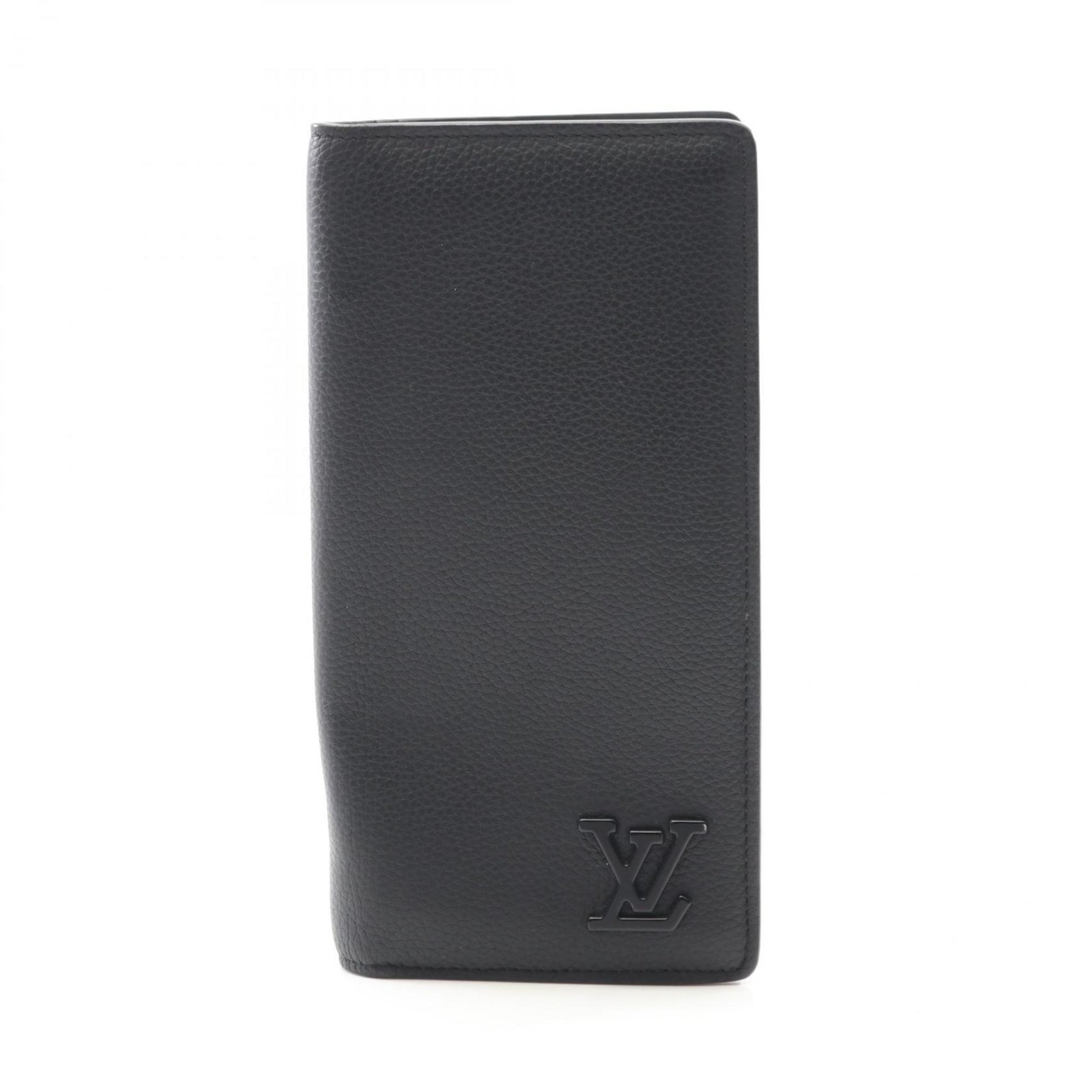 Louis Vuitton Portefeuille Brazza Bi-fold Long Wallet in Leather with Aerogram Pattern