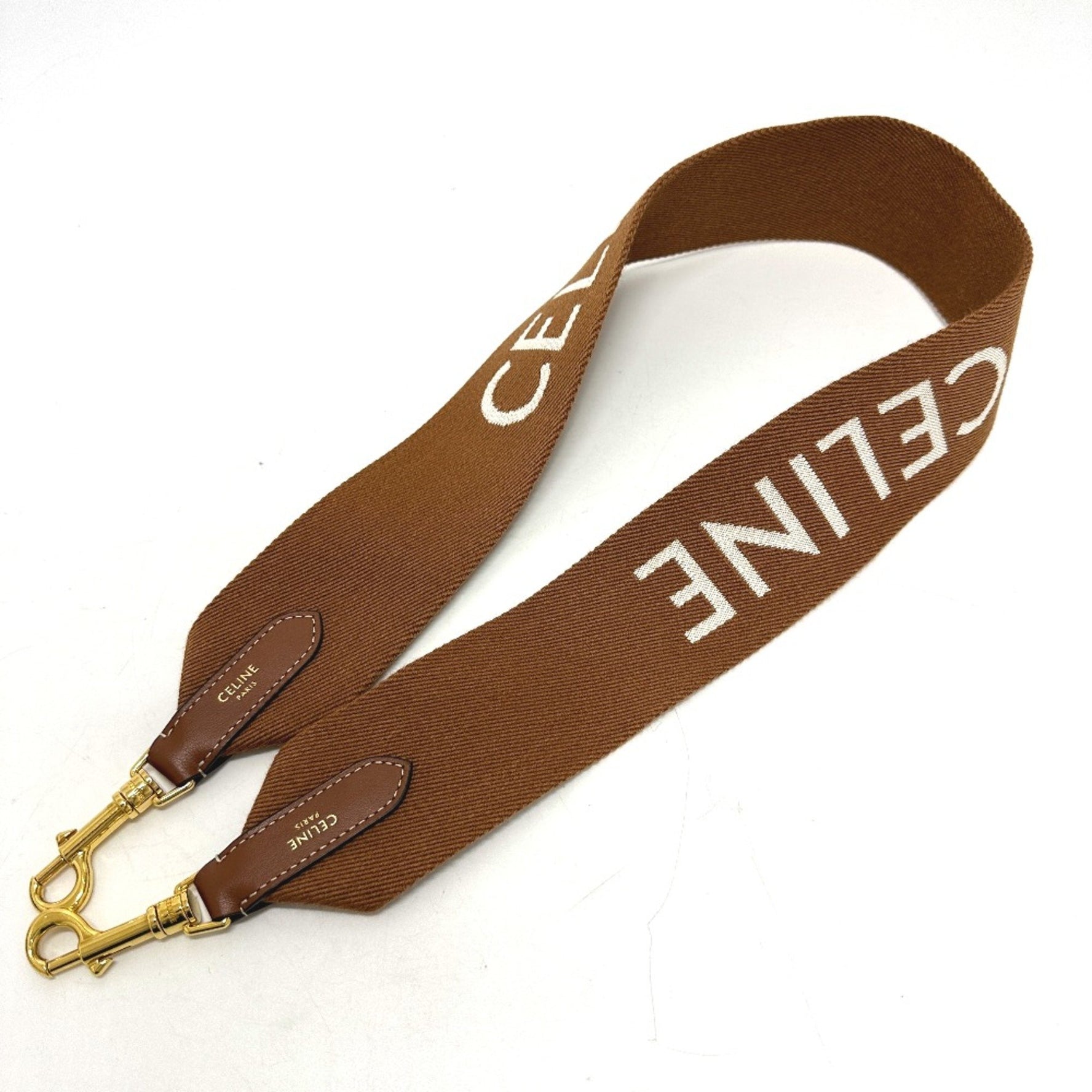 CELINE Bag Shoulder strap White