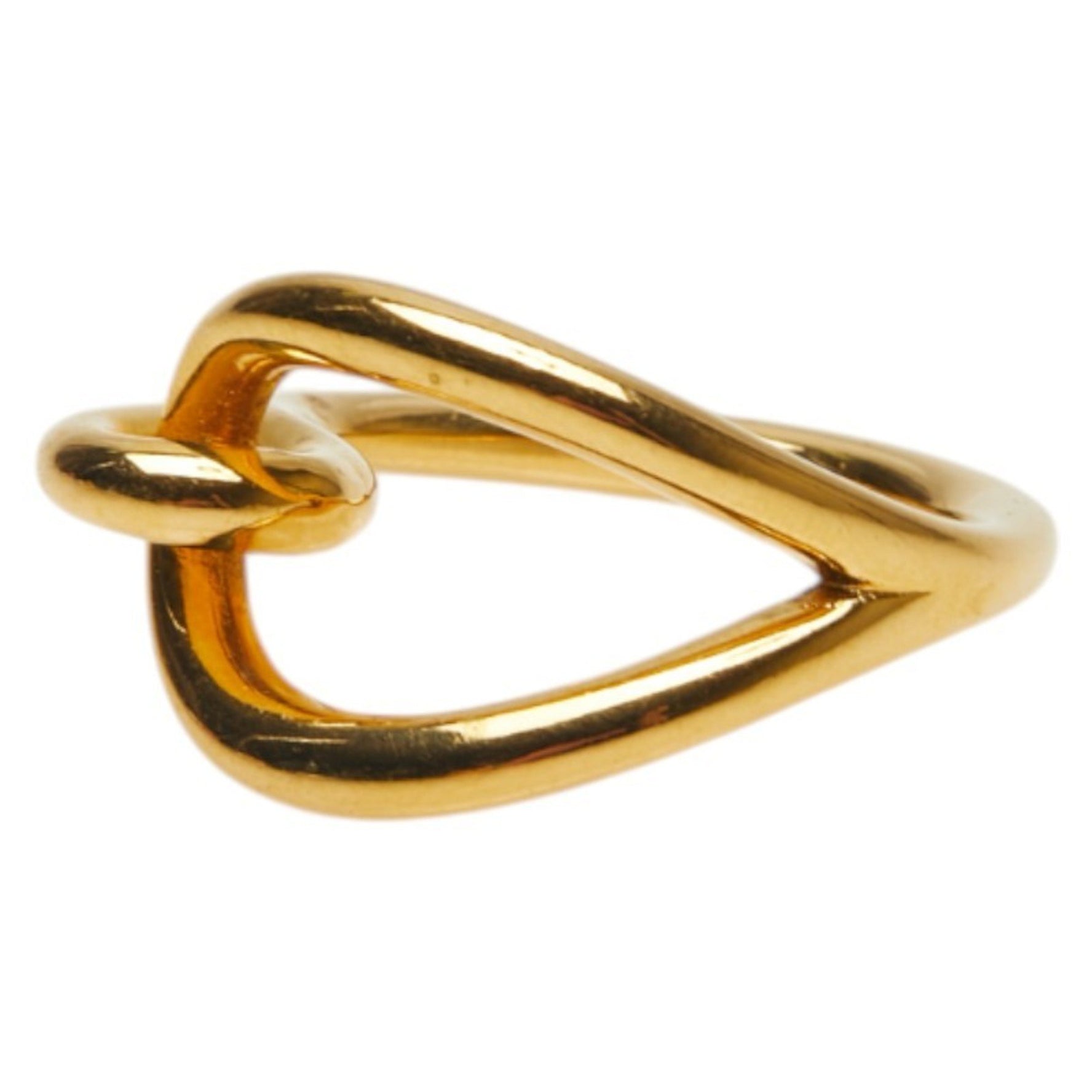 Hermes Jumbo Scarf Ring, Plated