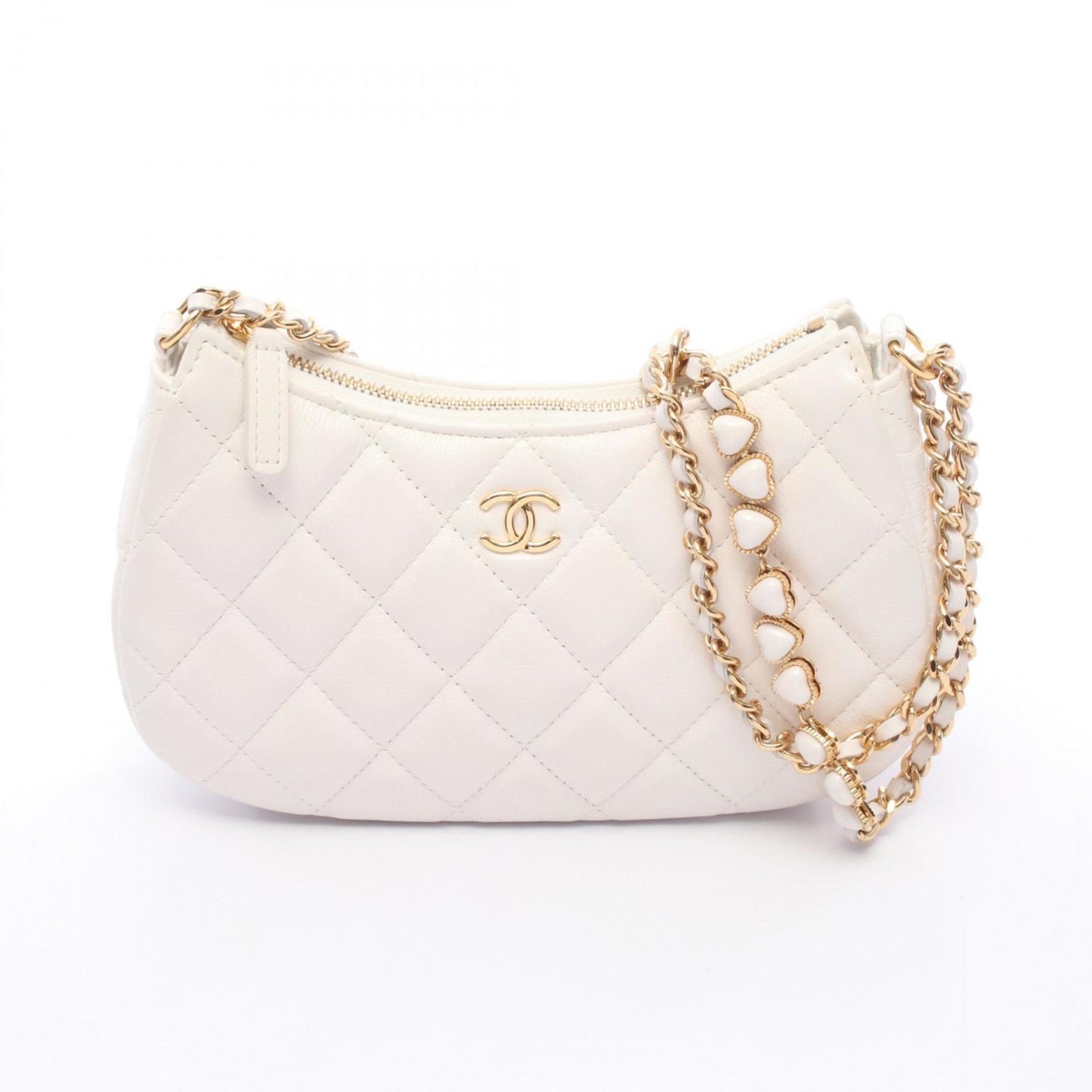 CHANEL Matelasse Shoulder Bag, Lambskin Leather