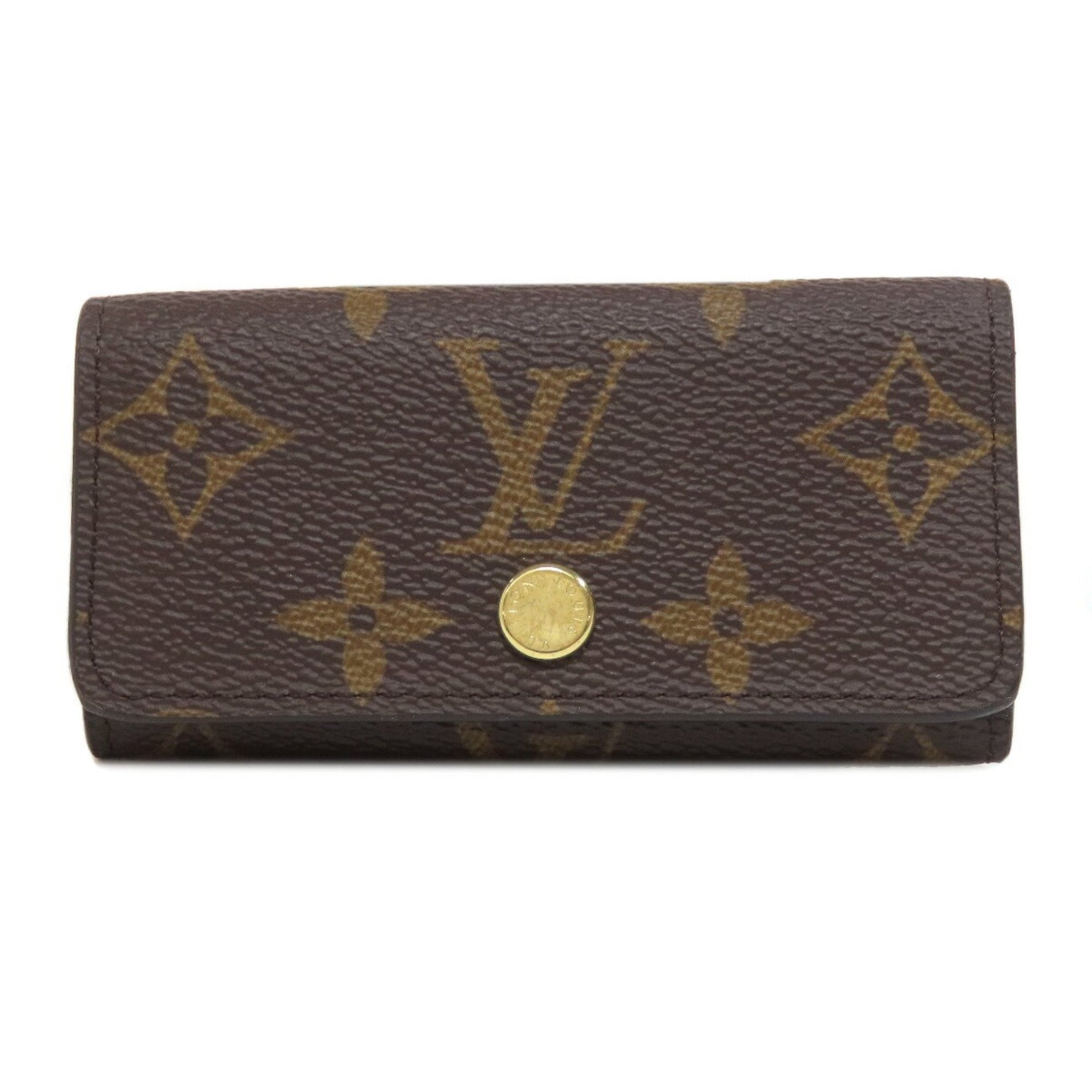 Louis Vuitton Multicle 4 Key Case Monogram Canvas