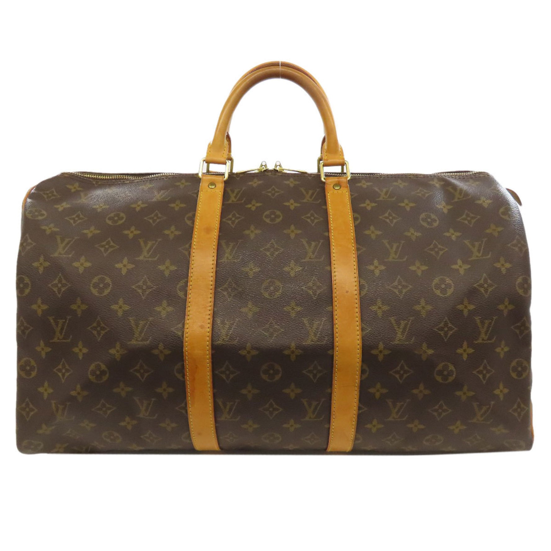 Louis Vuitton Keepall 50 Boston Bag Monogram Canvas LOUIS VUITTON