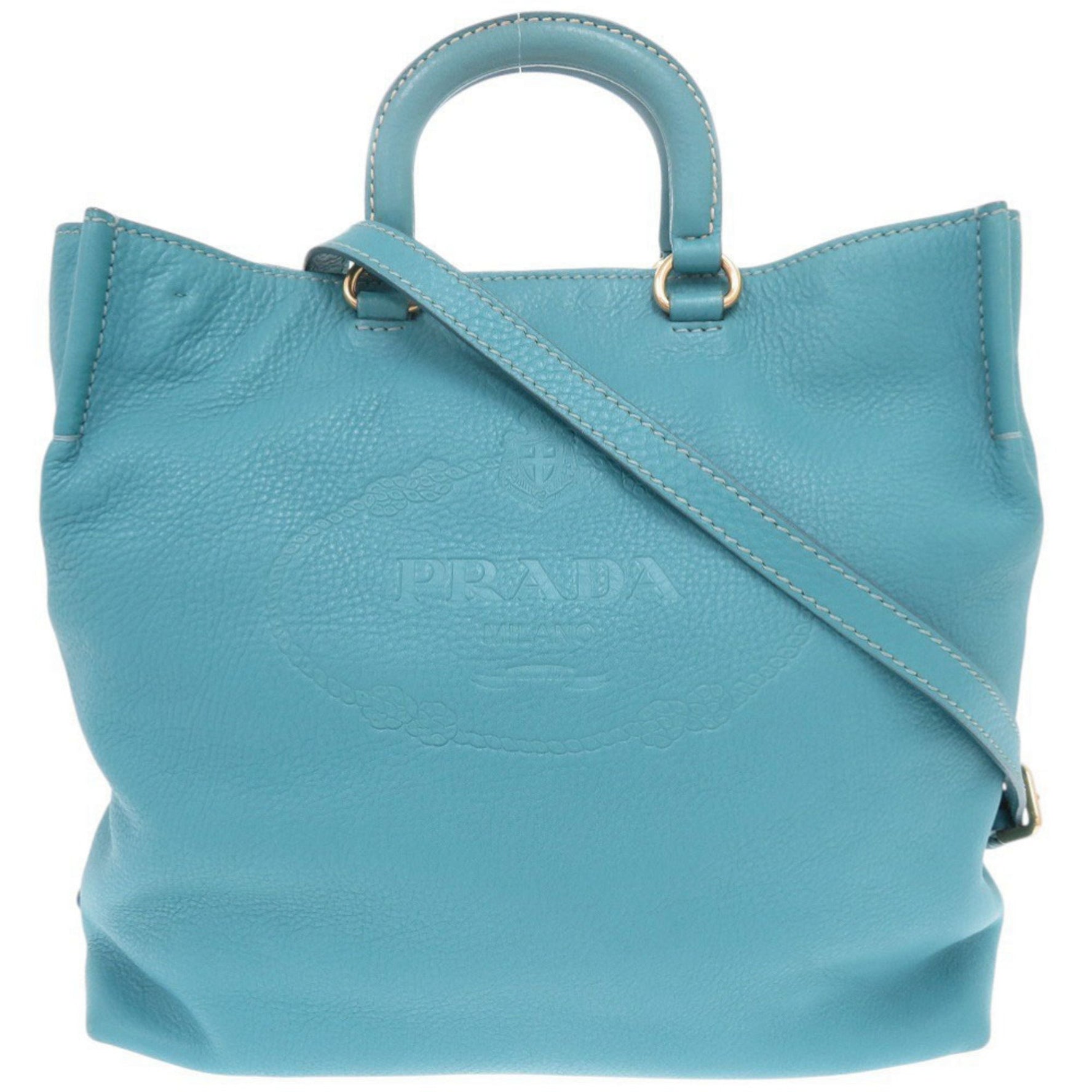 Prada Leather Tote Bag/Shoulder Bag 0099