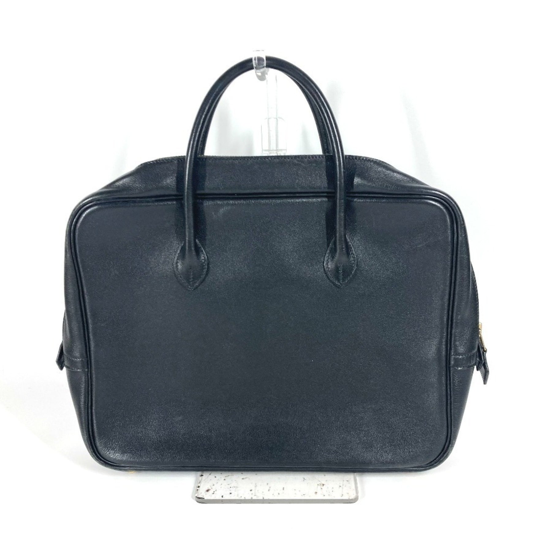 HERMES Eiffel Document Bag Handbag Tote Briefcase Business Leather Men's