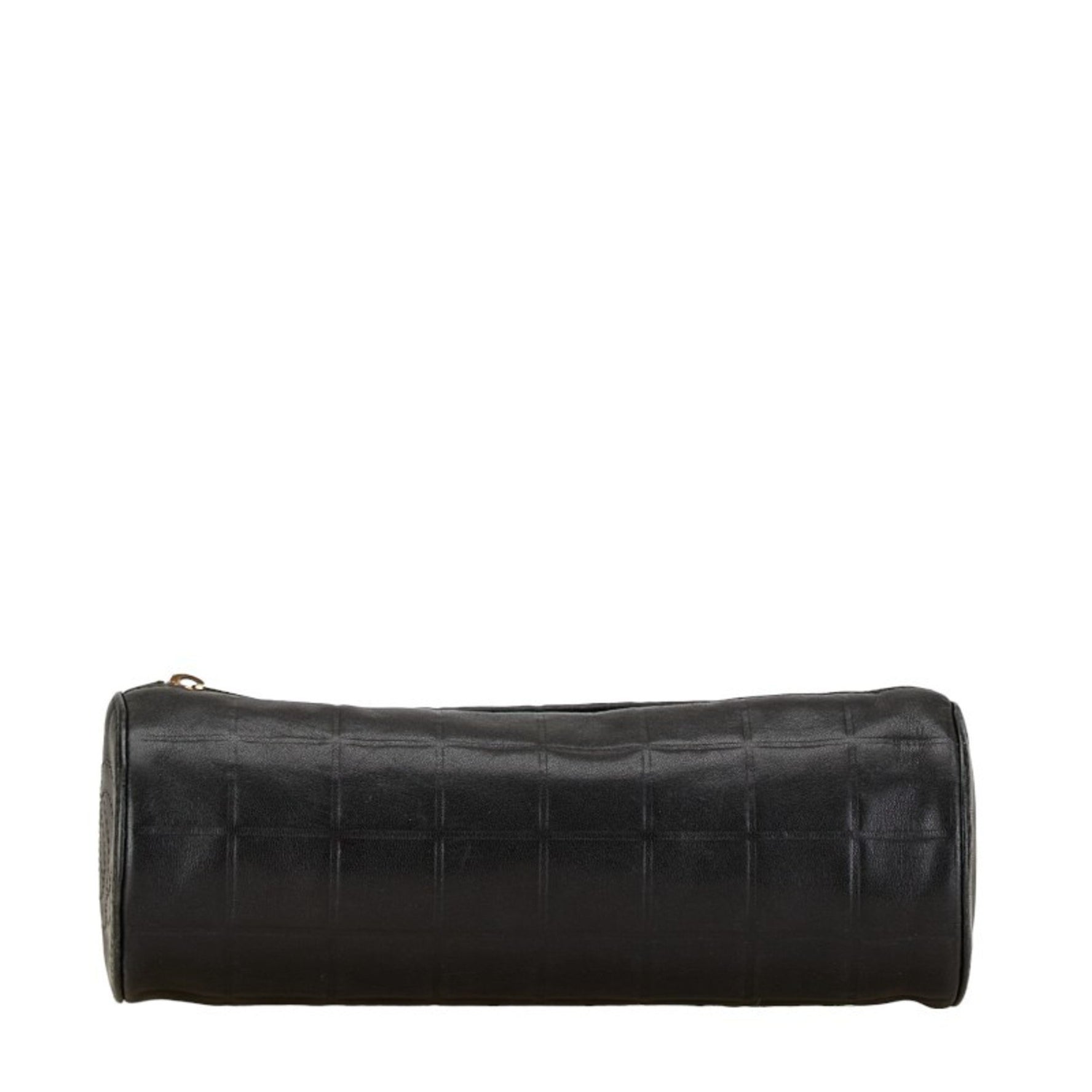 CHANEL Coco Mark Pouch Leather