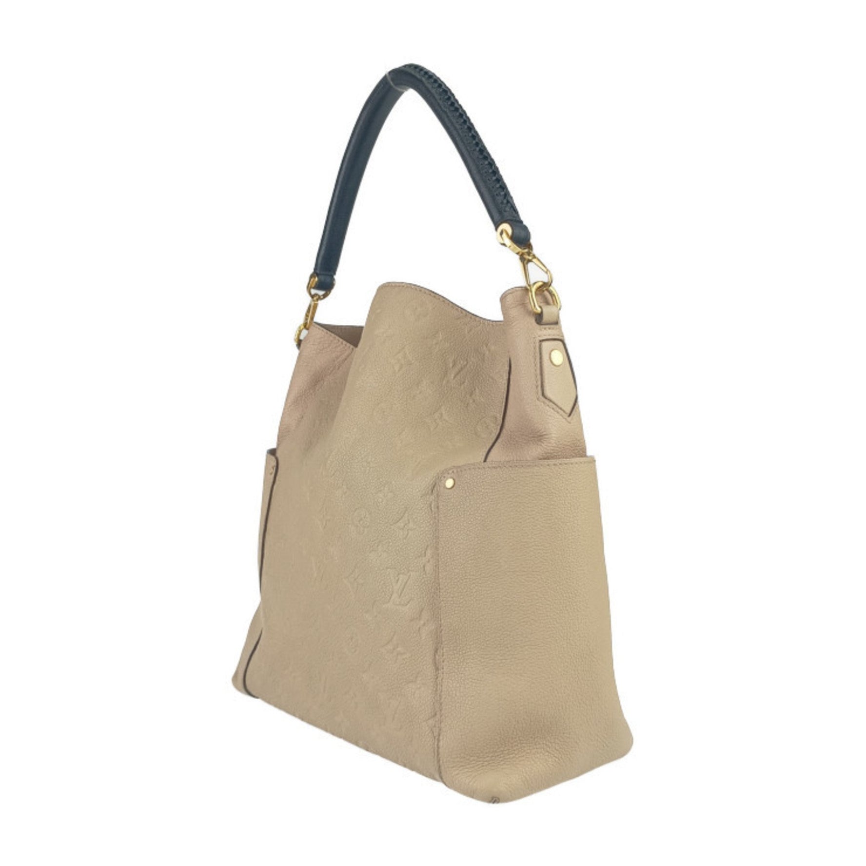 Louis Vuitton Shoulder Bag Monogram Empreinte Bagatelle Leather Tote