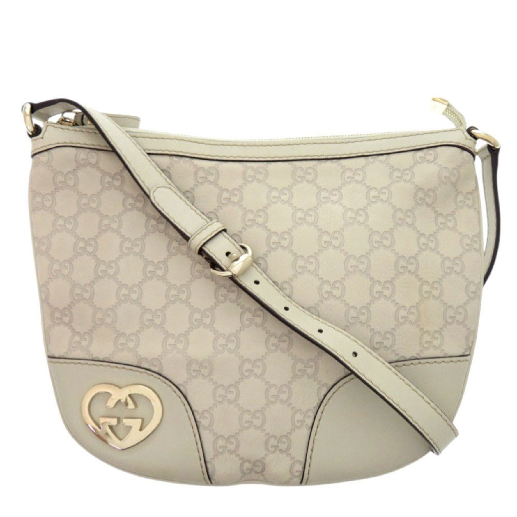 Gucci Lovely Heart Guccissima Leather Shoulder Bag 1328
