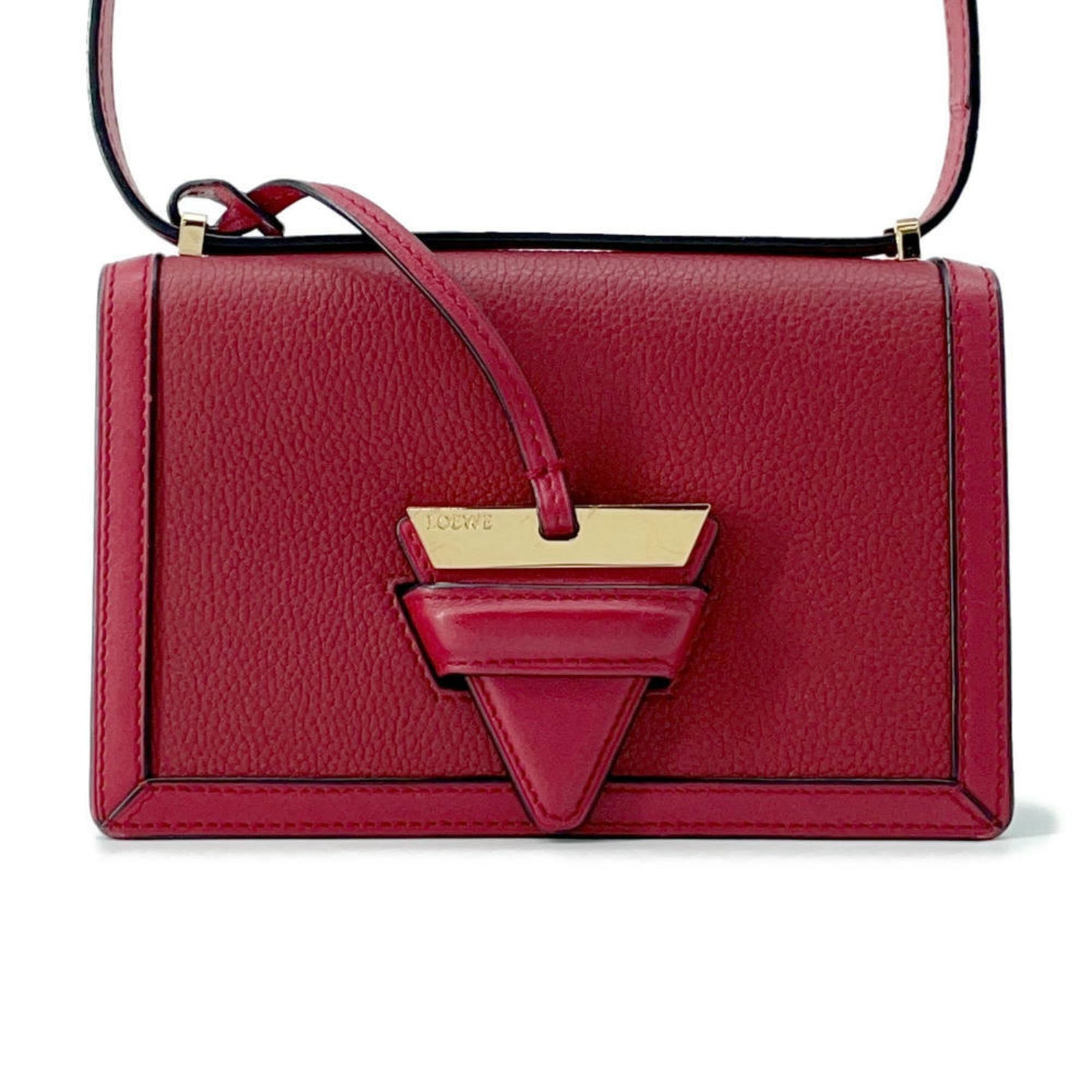 LOEWE Shoulder Bag Barcelona Small Leather