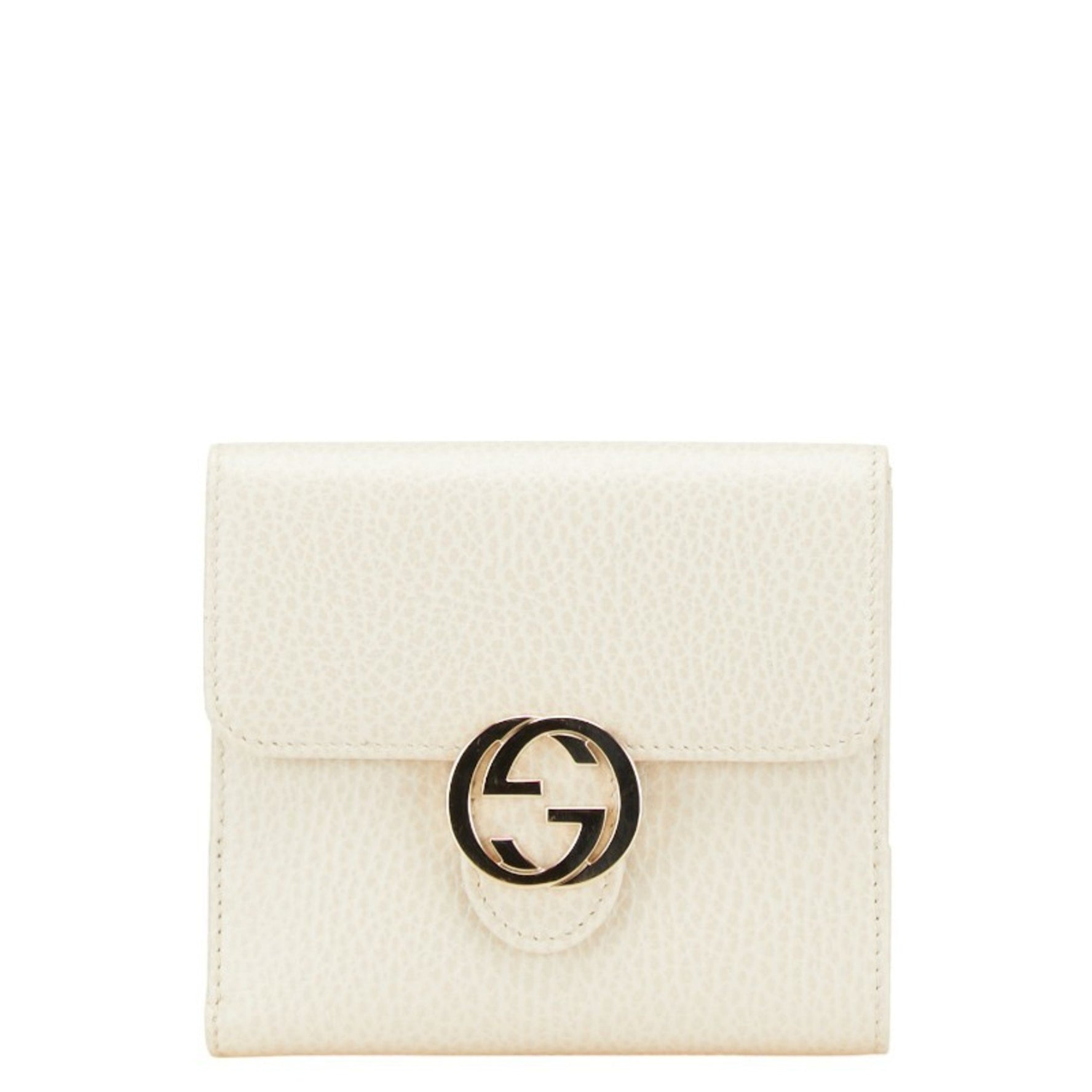 Gucci Interlocking G Bifold Wallet Leather