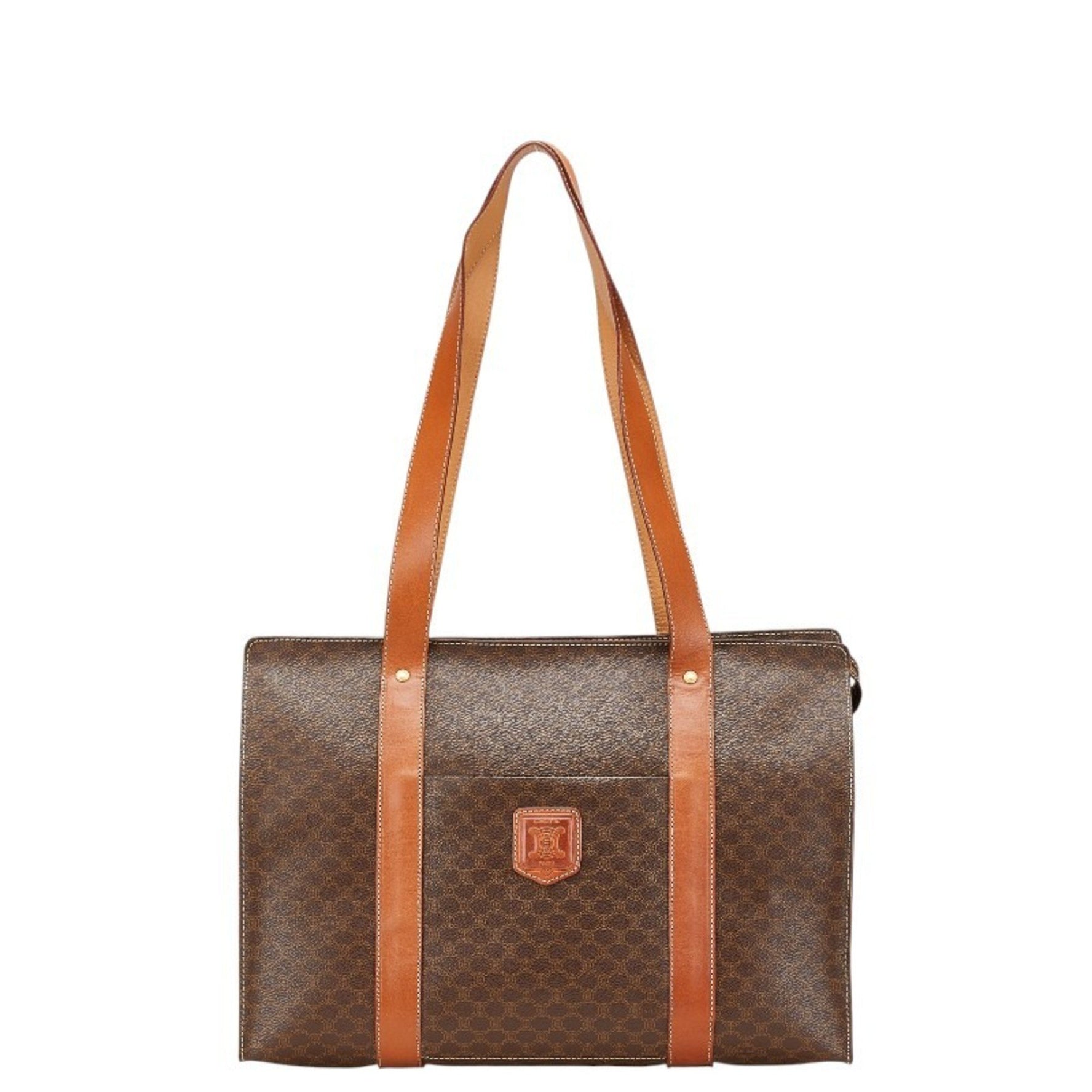 Celine Macadam Tote Bag PVC Leather