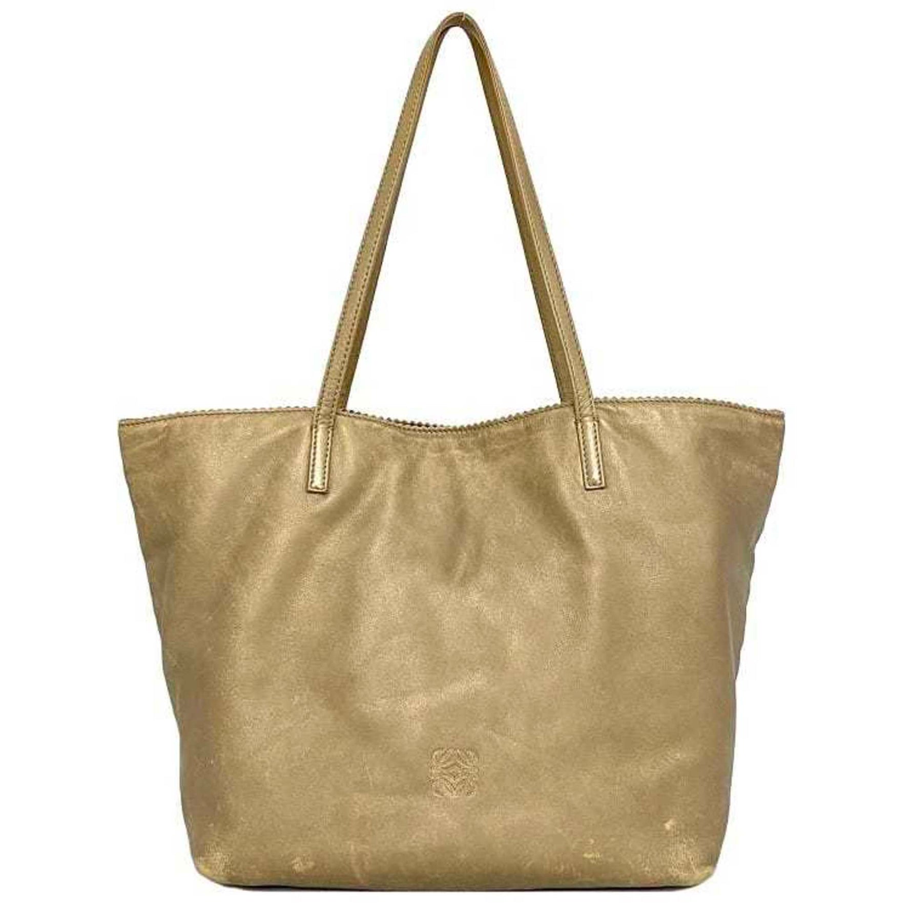 LOEWE Tote Bag Anagram Soft Leather Nappa Ladies