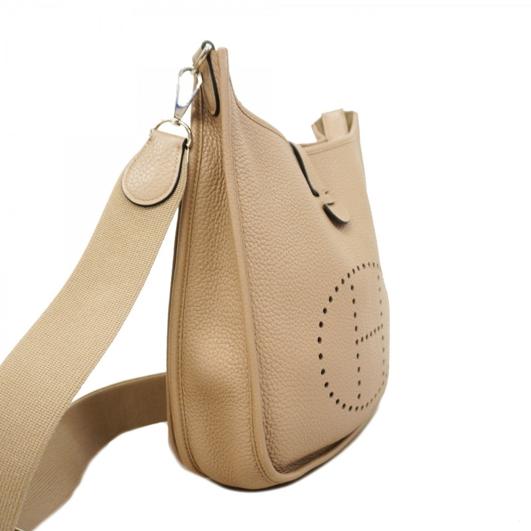 Hermes Hermès Evelyn Shoulder Bag in Taurillon Clemence Turtière Gray with N Stamp