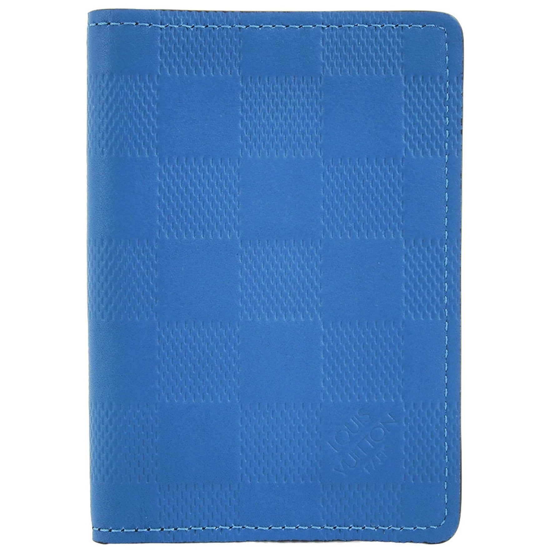 Louis Vuitton Organizer de Poche Card Case Leather Damier