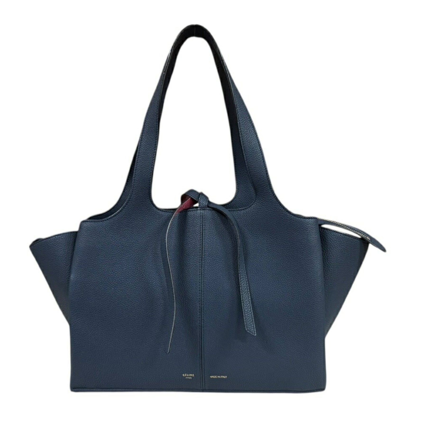 CELINE Trifold Small Tote Bag Leather