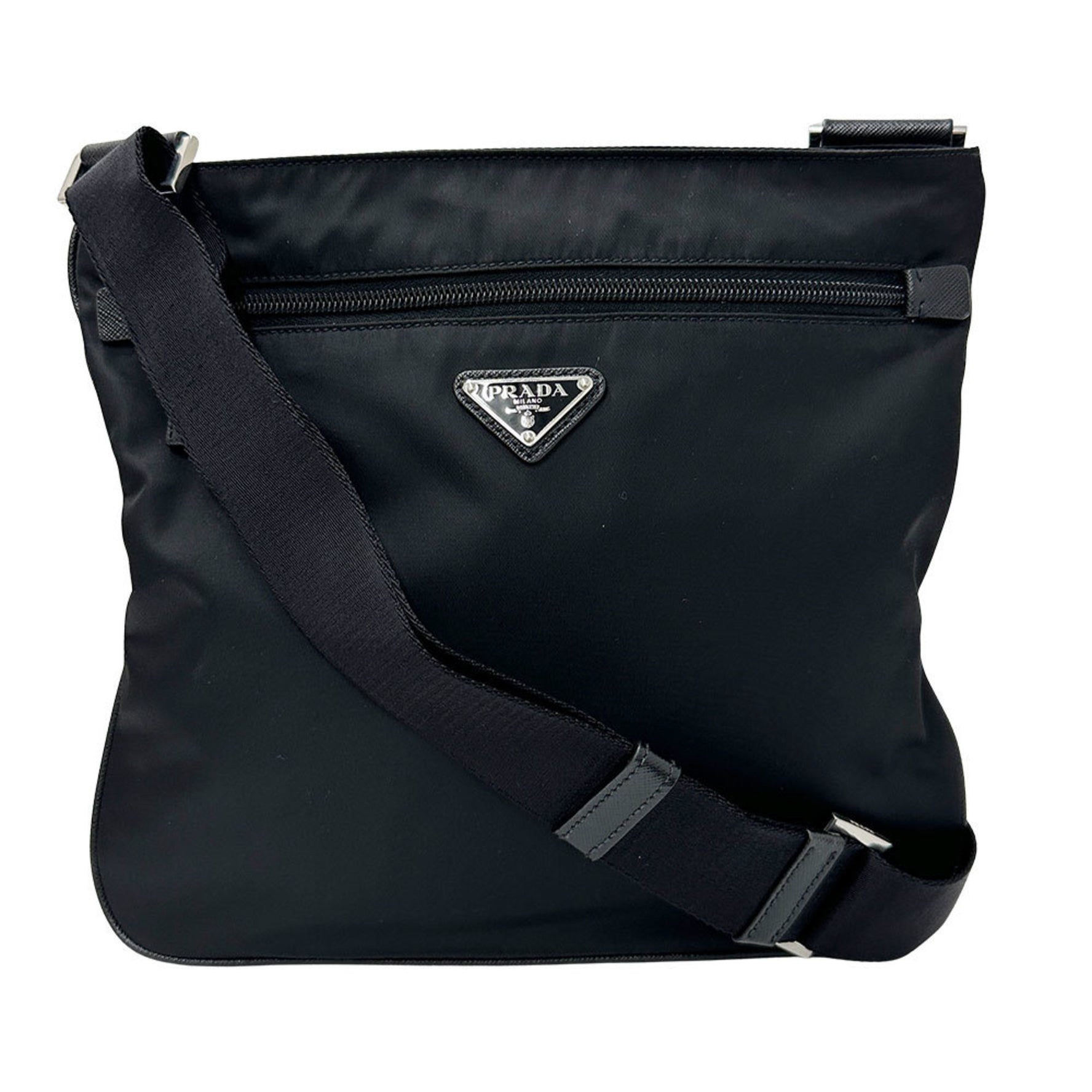 Prada bag men's brand shoulder nylon logo crossbody
