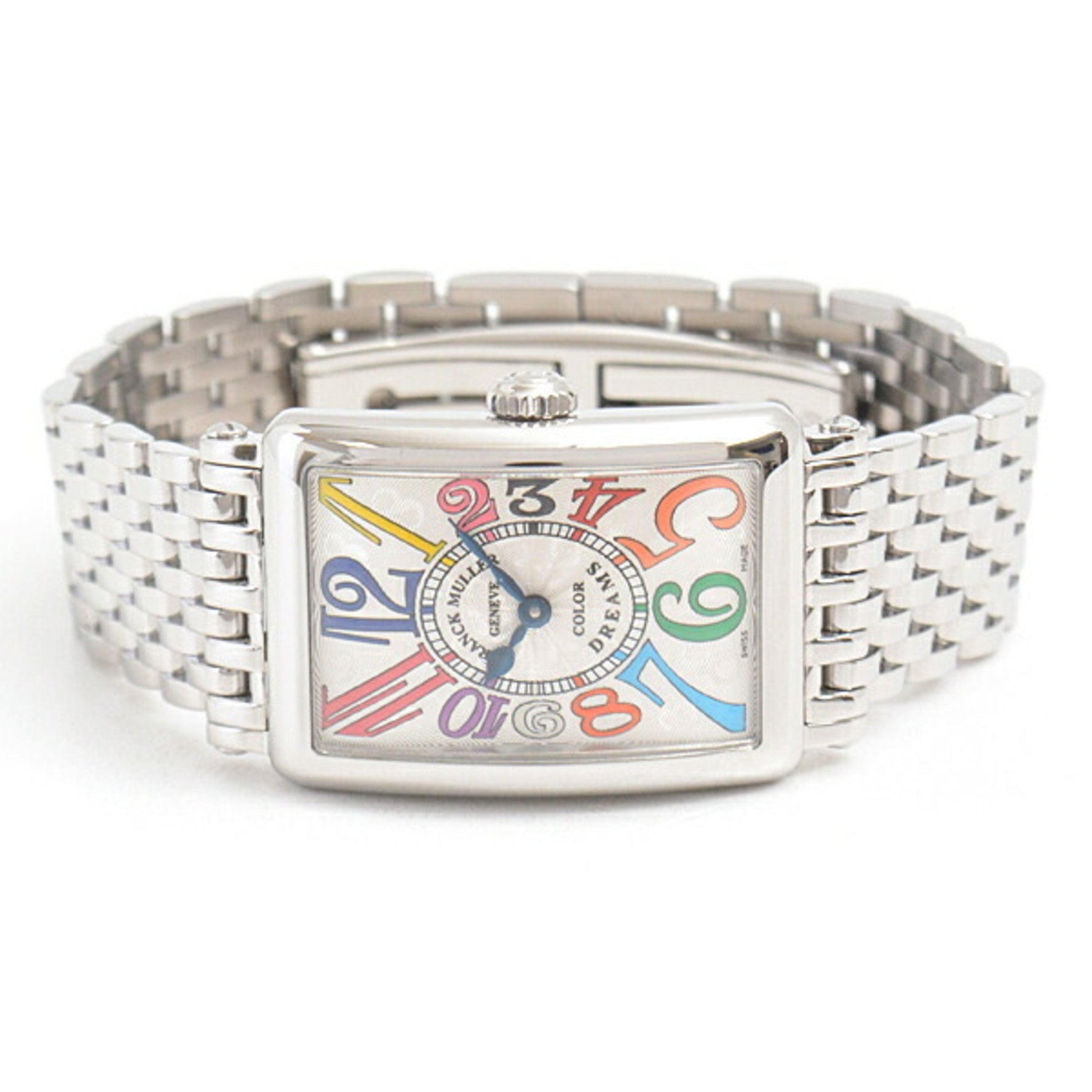 Franck Muller Women's Watch Long Island Color Dream Battery Operated Silver Dial SS FRANCK MULLER 902 COL DRM