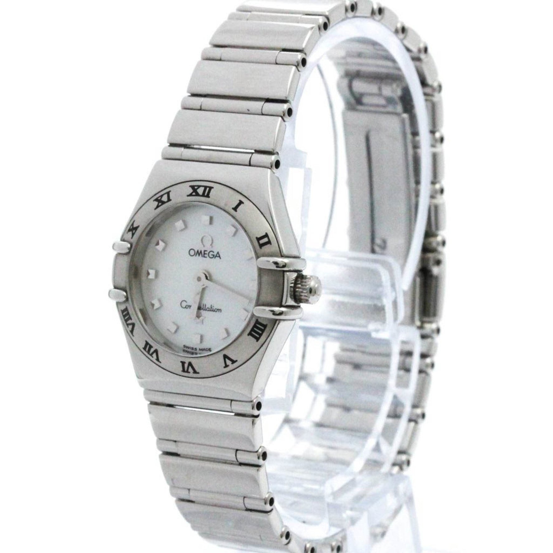 Polished OMEGA Constellation My Choice MOP Quartz Ladies Watch 1571.71