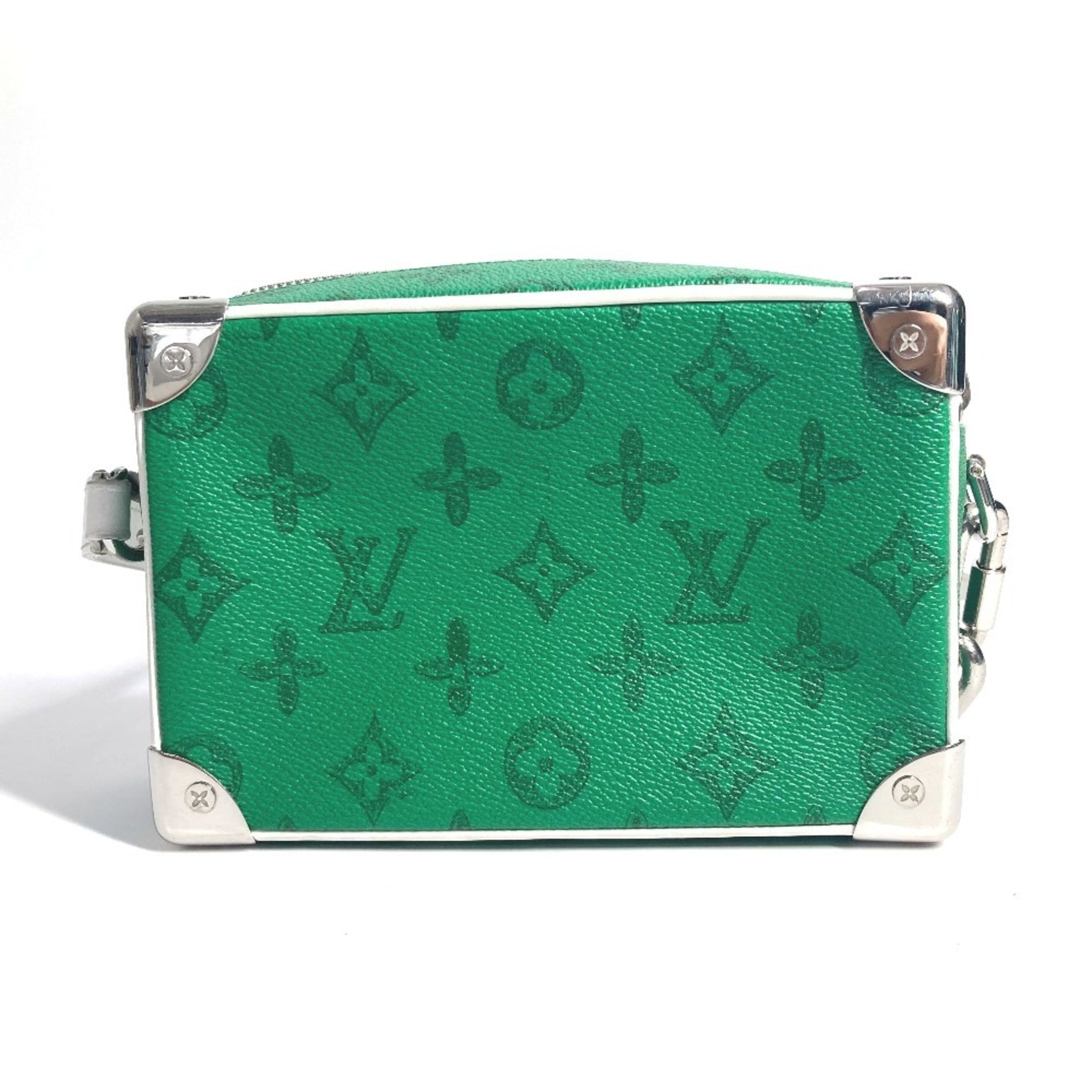 LOUIS VUITTON Monogram Everyday LV Mini Soft Trunk Crossbody Pochette Chain Box BOX Bag Shoulder Canvas Men's