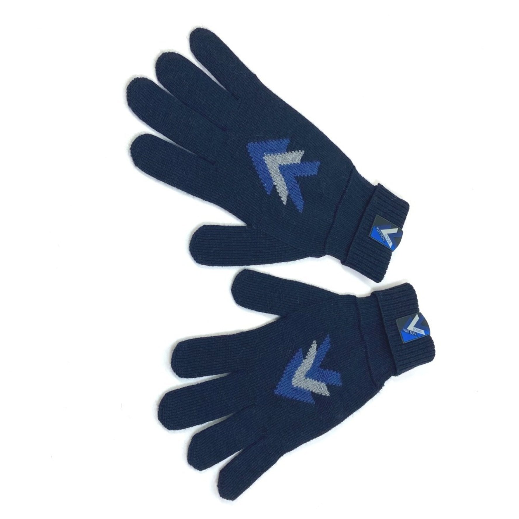 Louis Vuitton Gon Triple V Wool Gloves