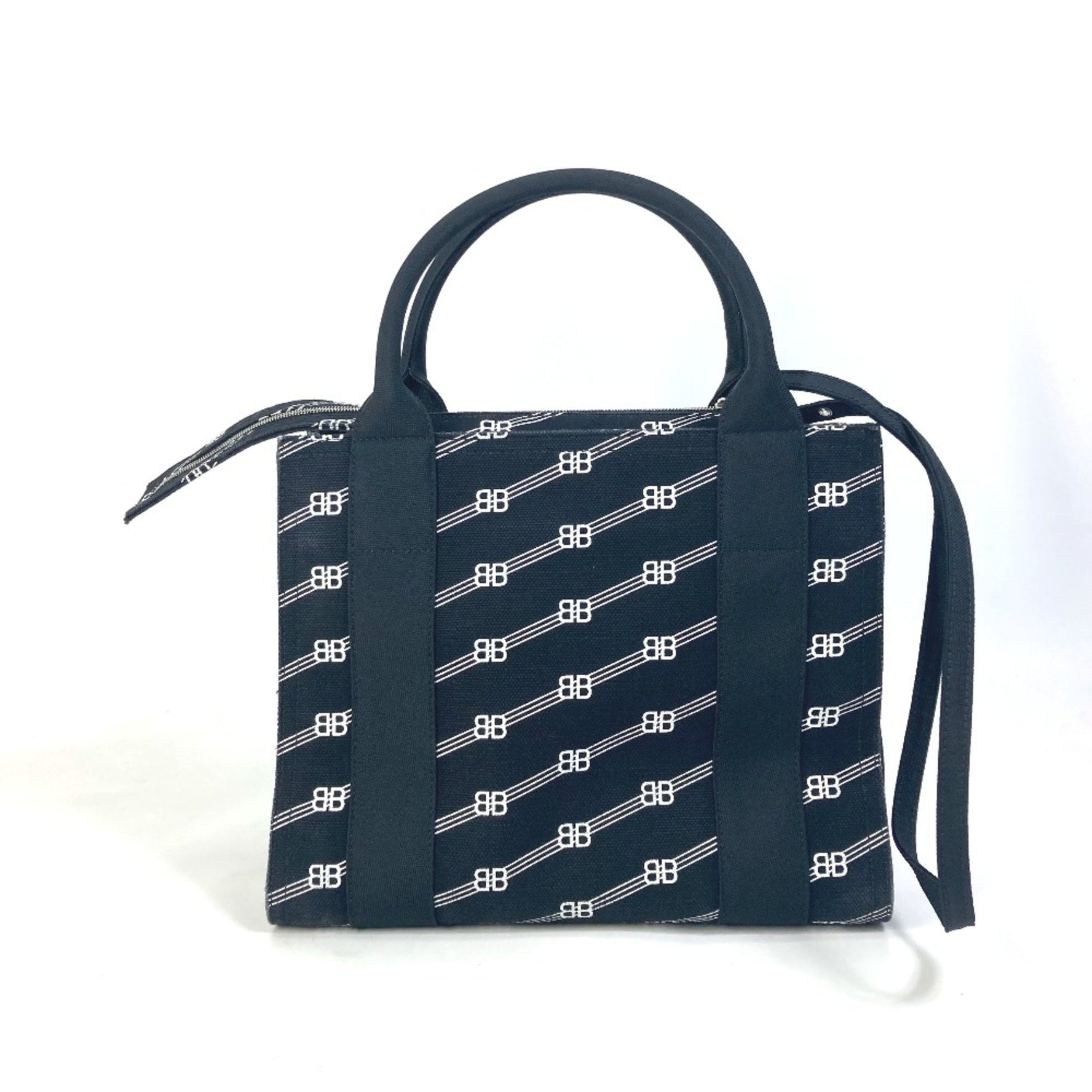 Balenciaga BB Tote Bag Hand Bag White