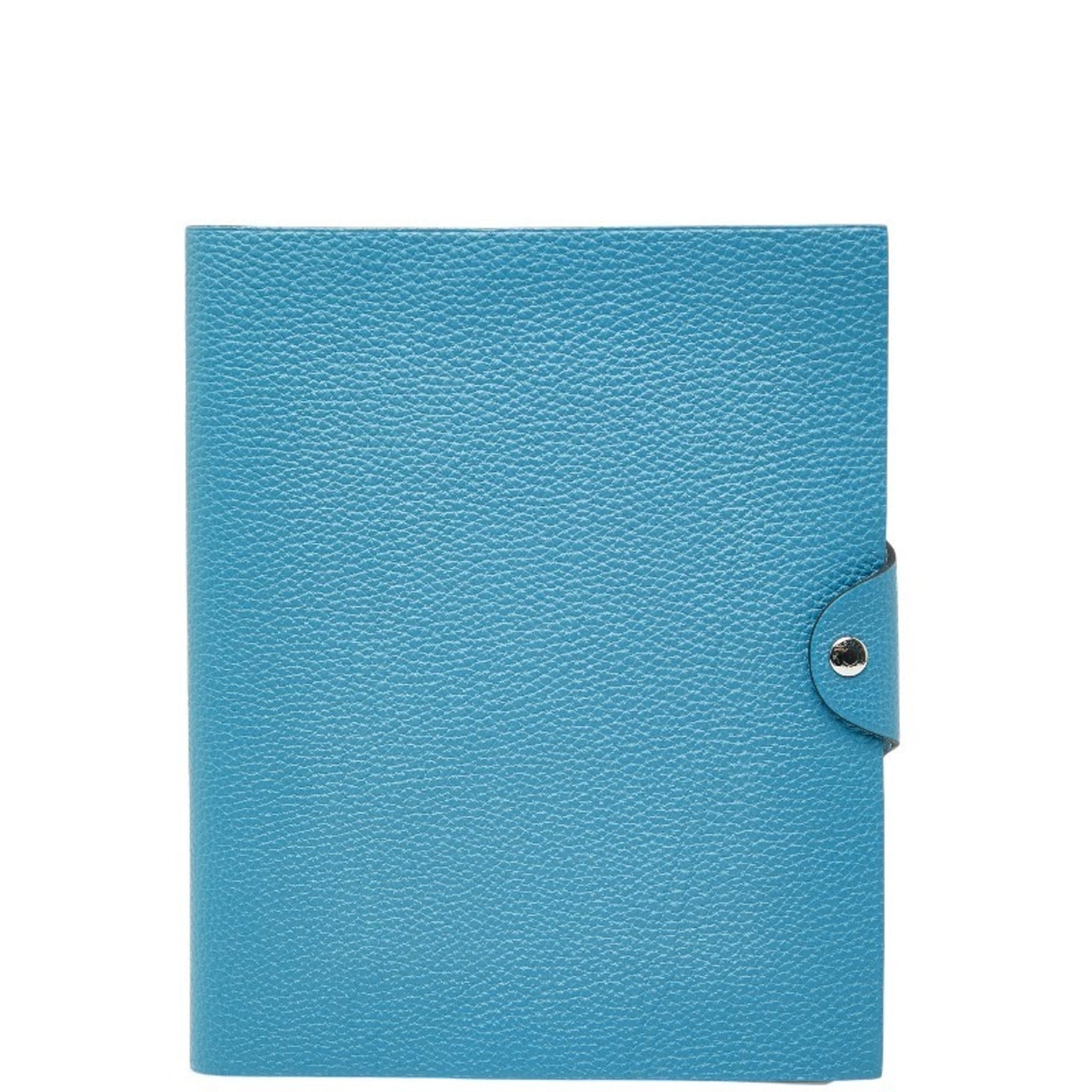 Hermès Ulysse MM Planner Cover, Blue Jean, Taurillon Clemence Leather, HERMES