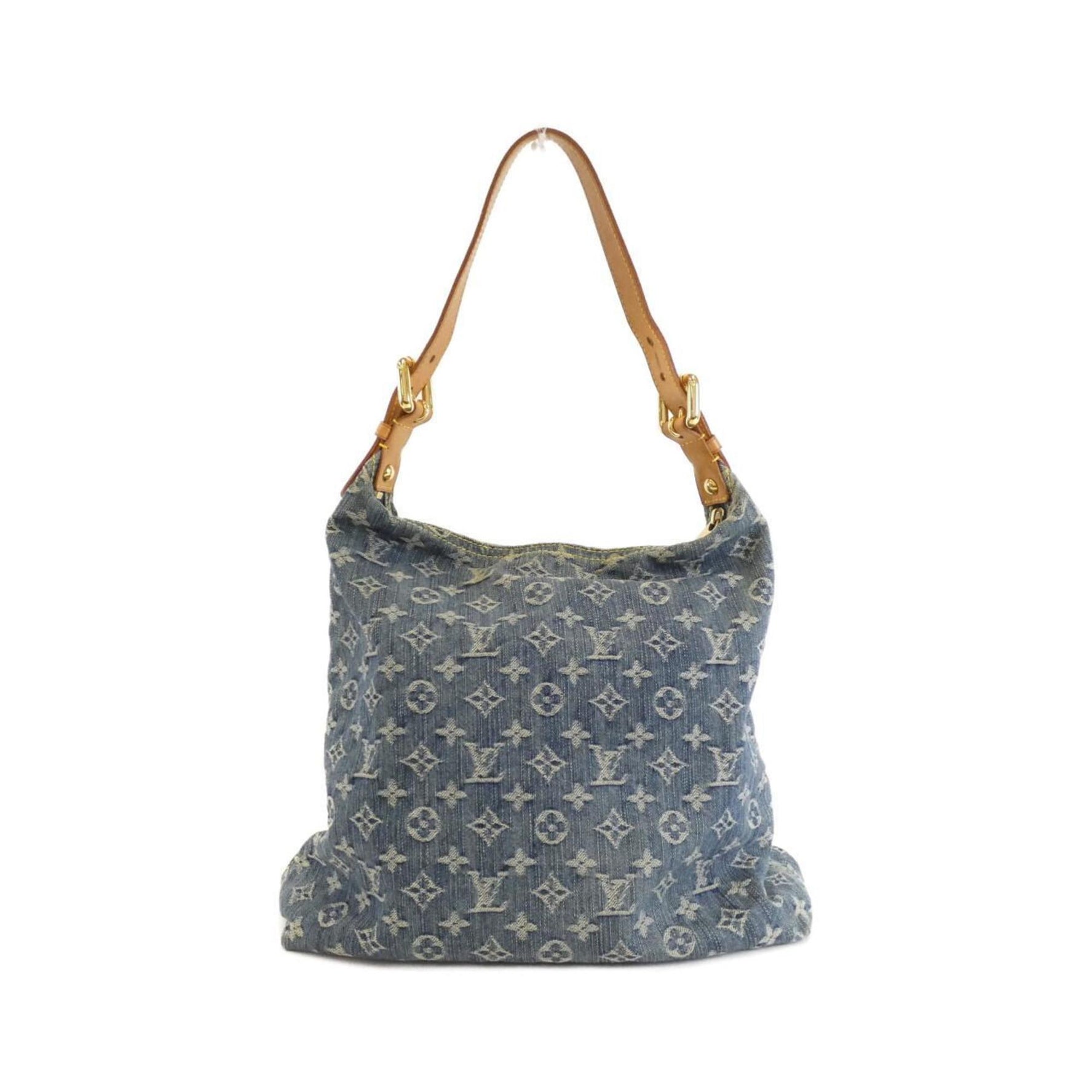Louis Vuitton Monogram Denim Baggy GM Shoulder Bag