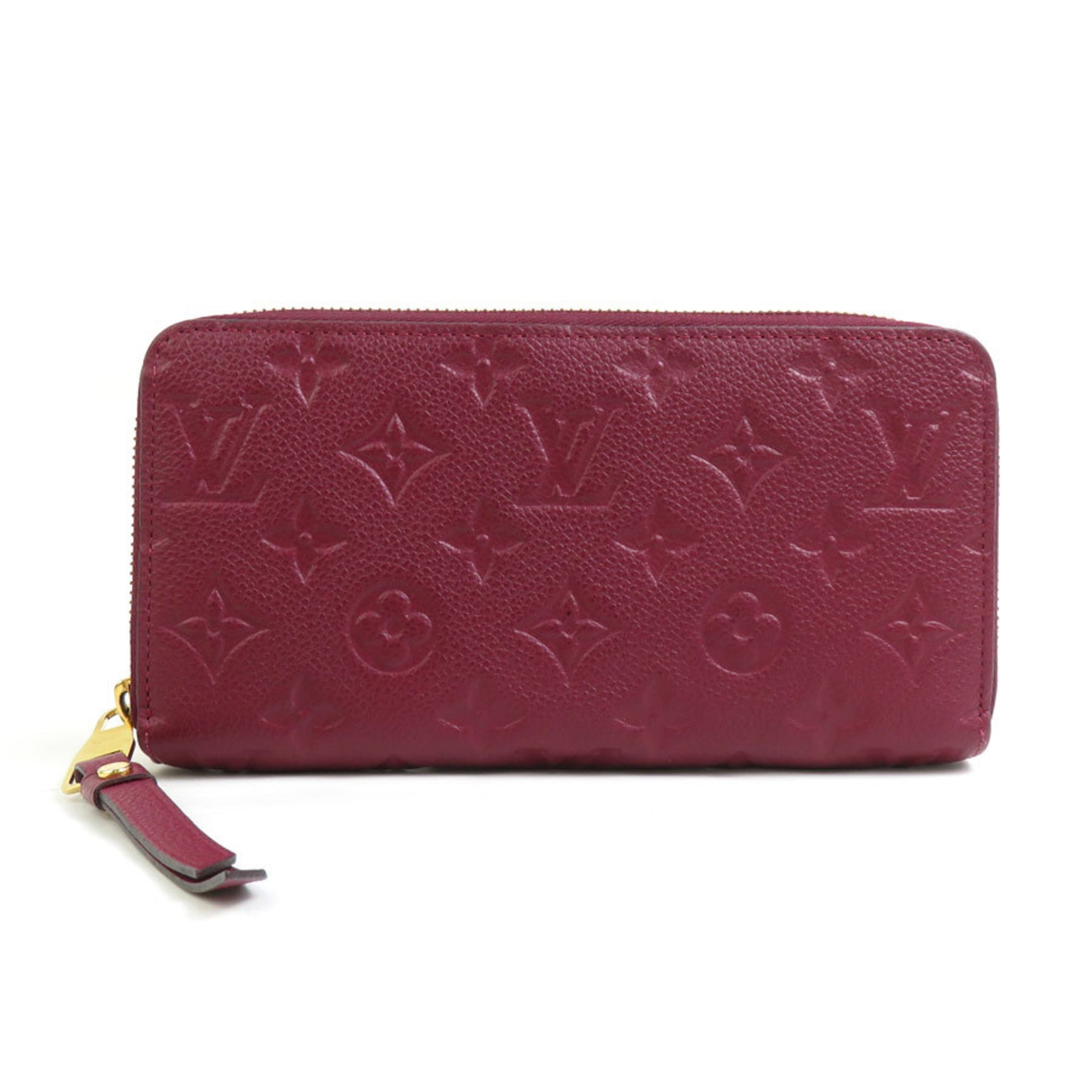 Louis Vuitton Round Long Wallet Monogram Empreinte Zippy Men's
