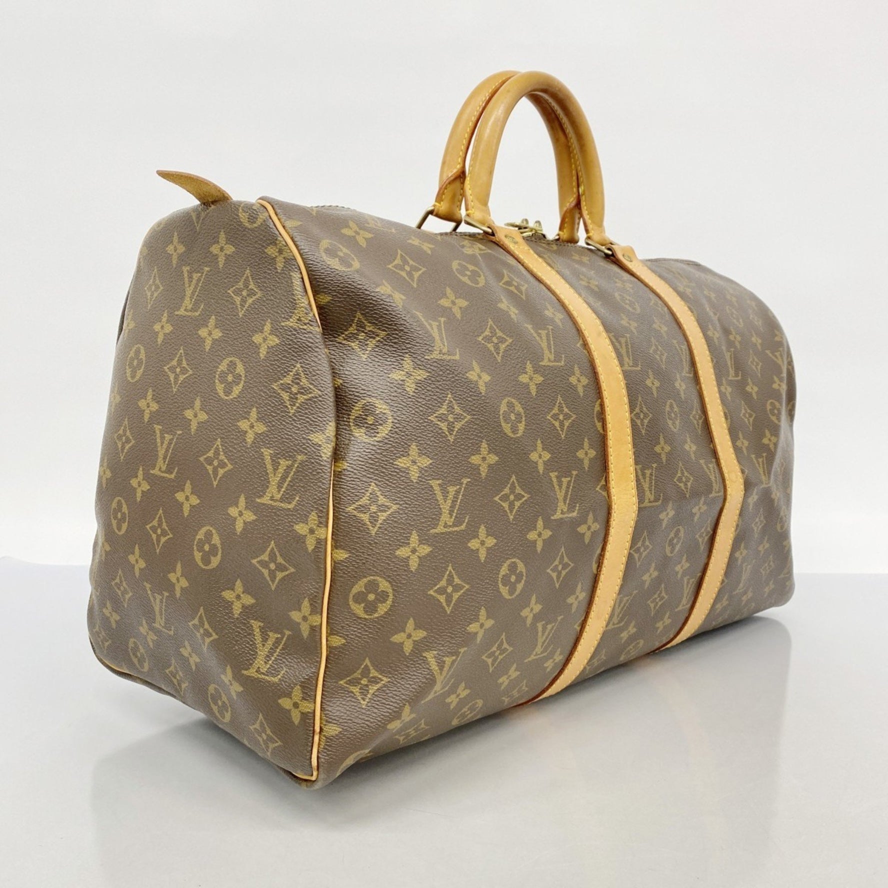 Louis Vuitton Monogram Keepall 50 Boston Bag Men's and