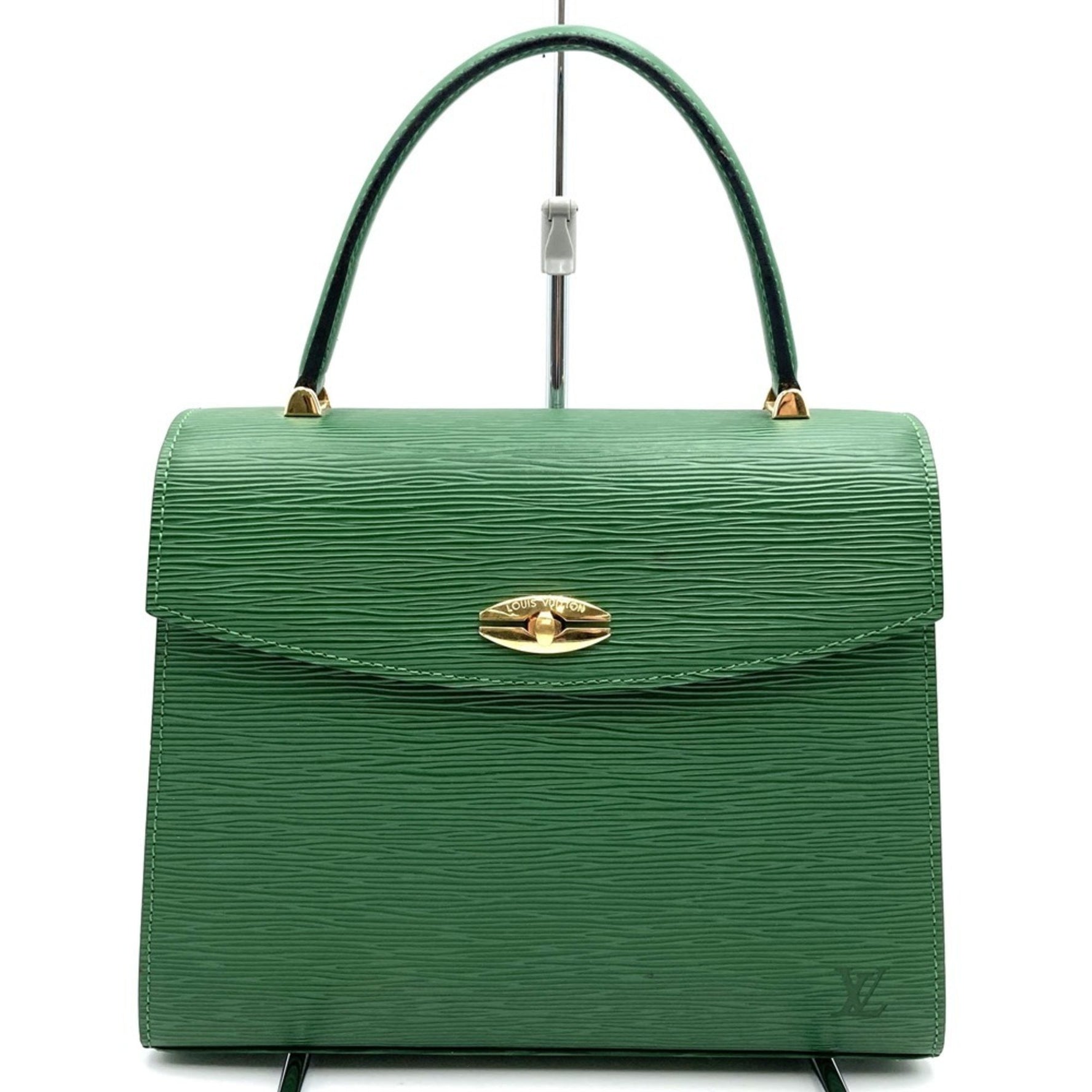 Louis Vuitton Malesherbes Handbag Epi Leather Men's