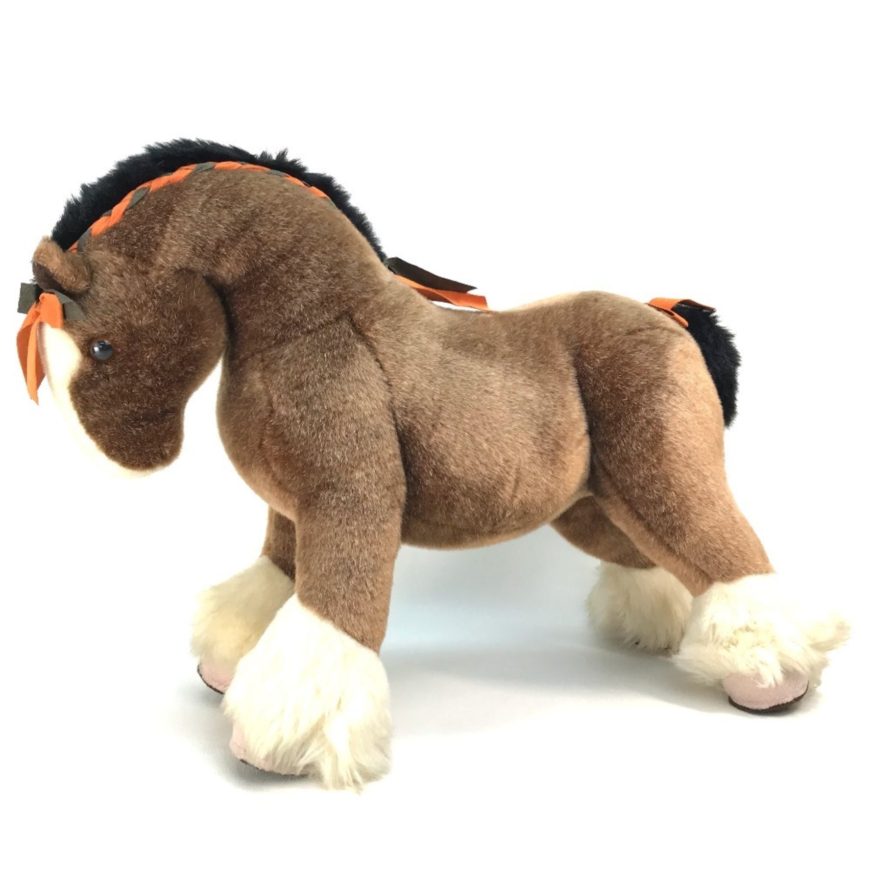 HERMES PM Horse Pony Object Acrylic Ladies Brown