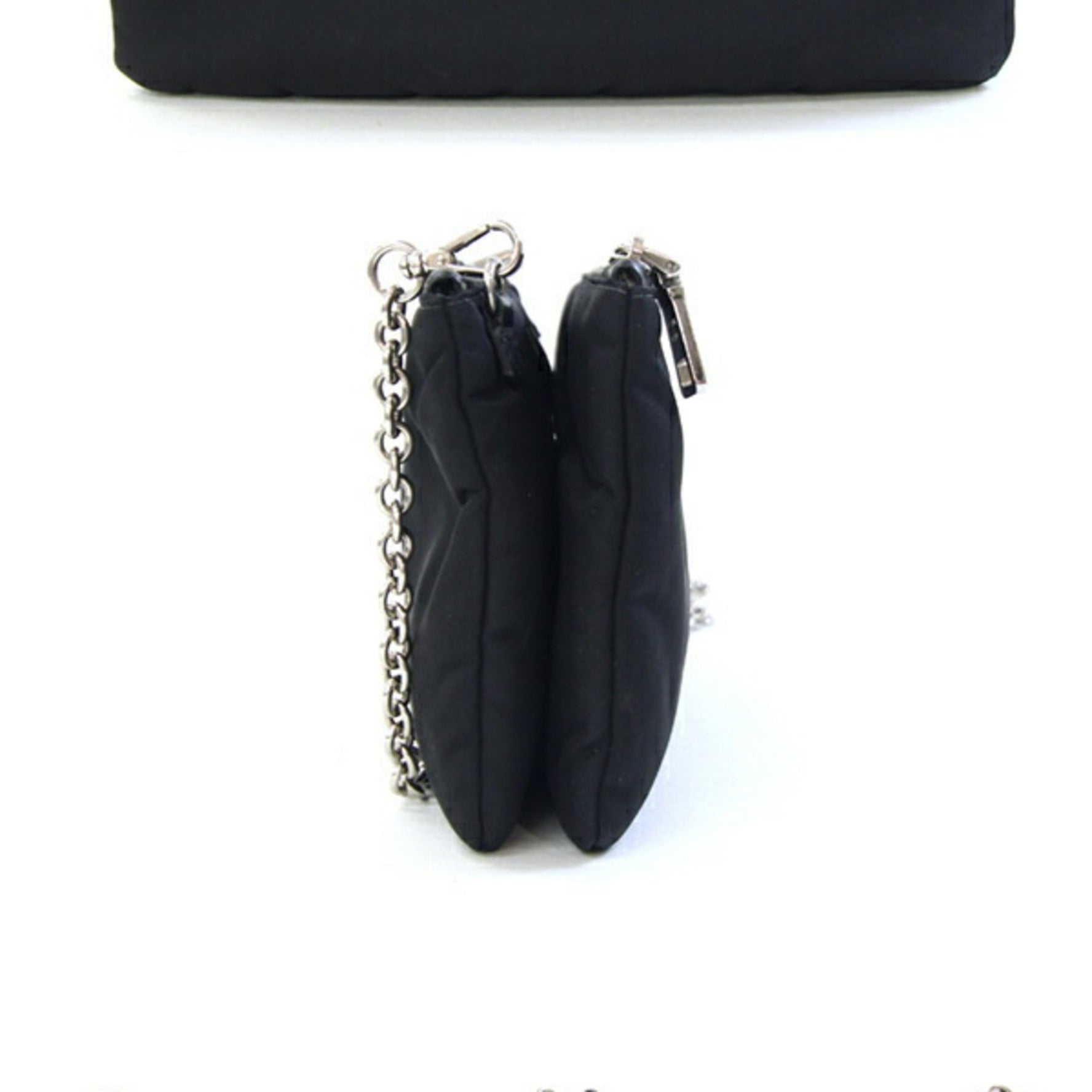 Prada Shoulder Bag Nylon Chain Pochette