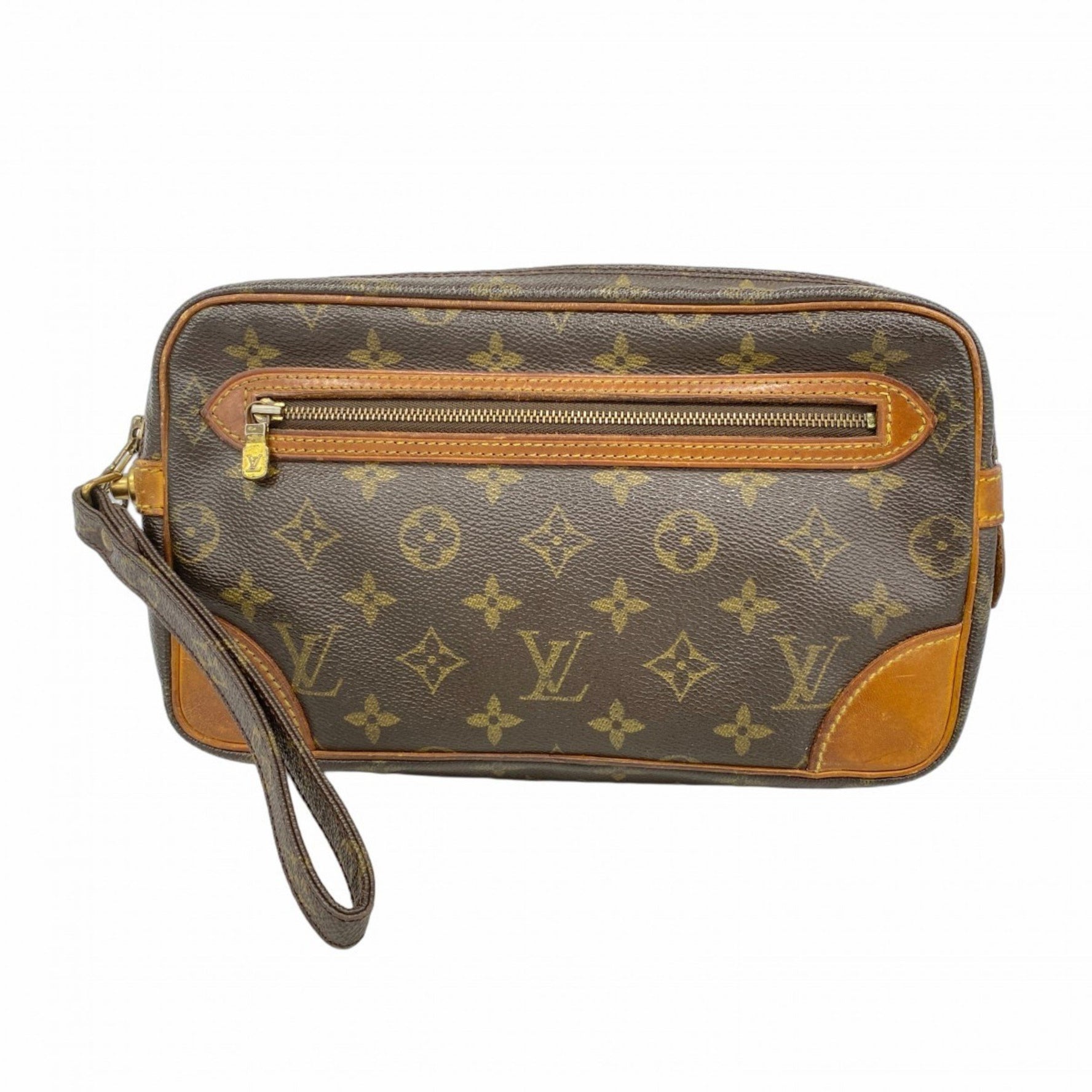 Louis Vuitton Monogram Marly Dragonne GM Clutch Bag