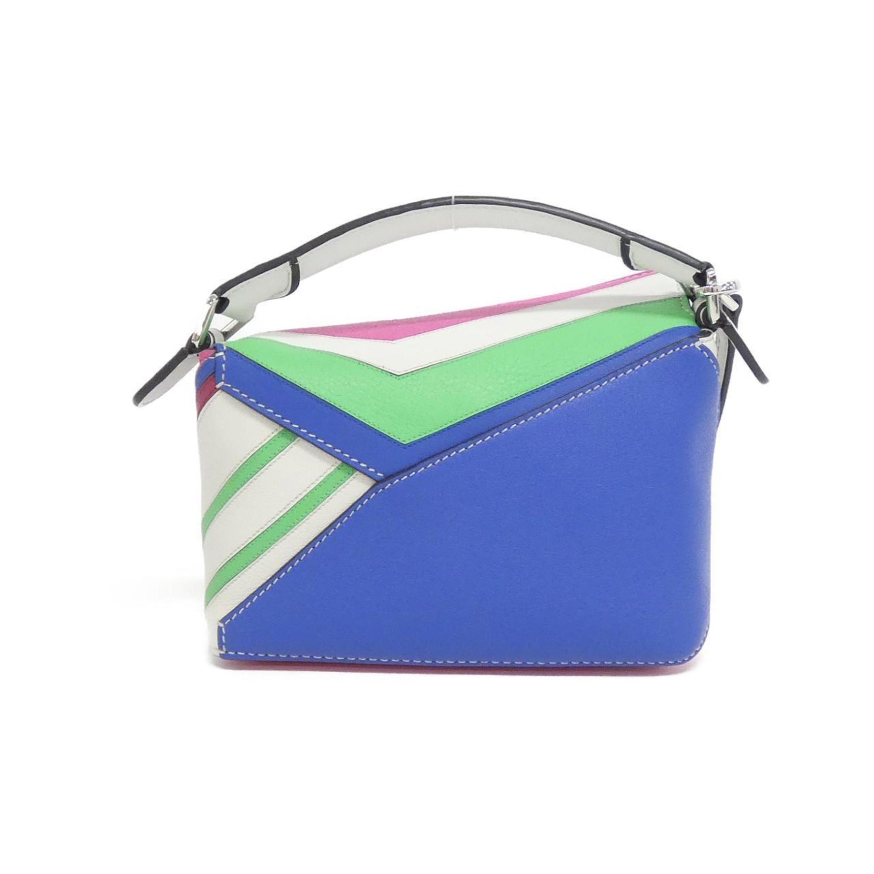 LOEWE Puzzle Edge Zigzag Mini Handbag