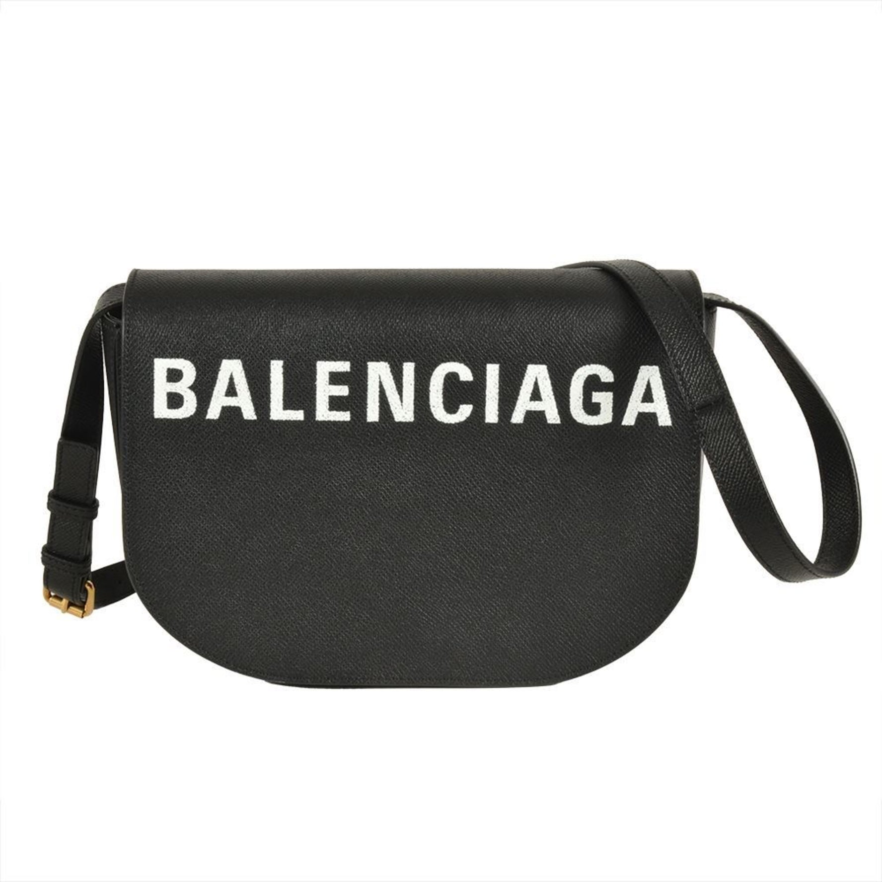 BALENCIAGA Ville Day Shoulder Bag Leather