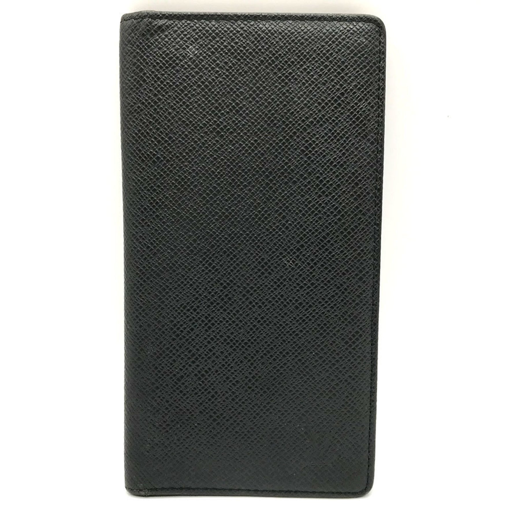 Louis Vuitton Porto Valeur Cult Credit Black Noir Long Wallet Billfold Bifold LOUISVUITTON