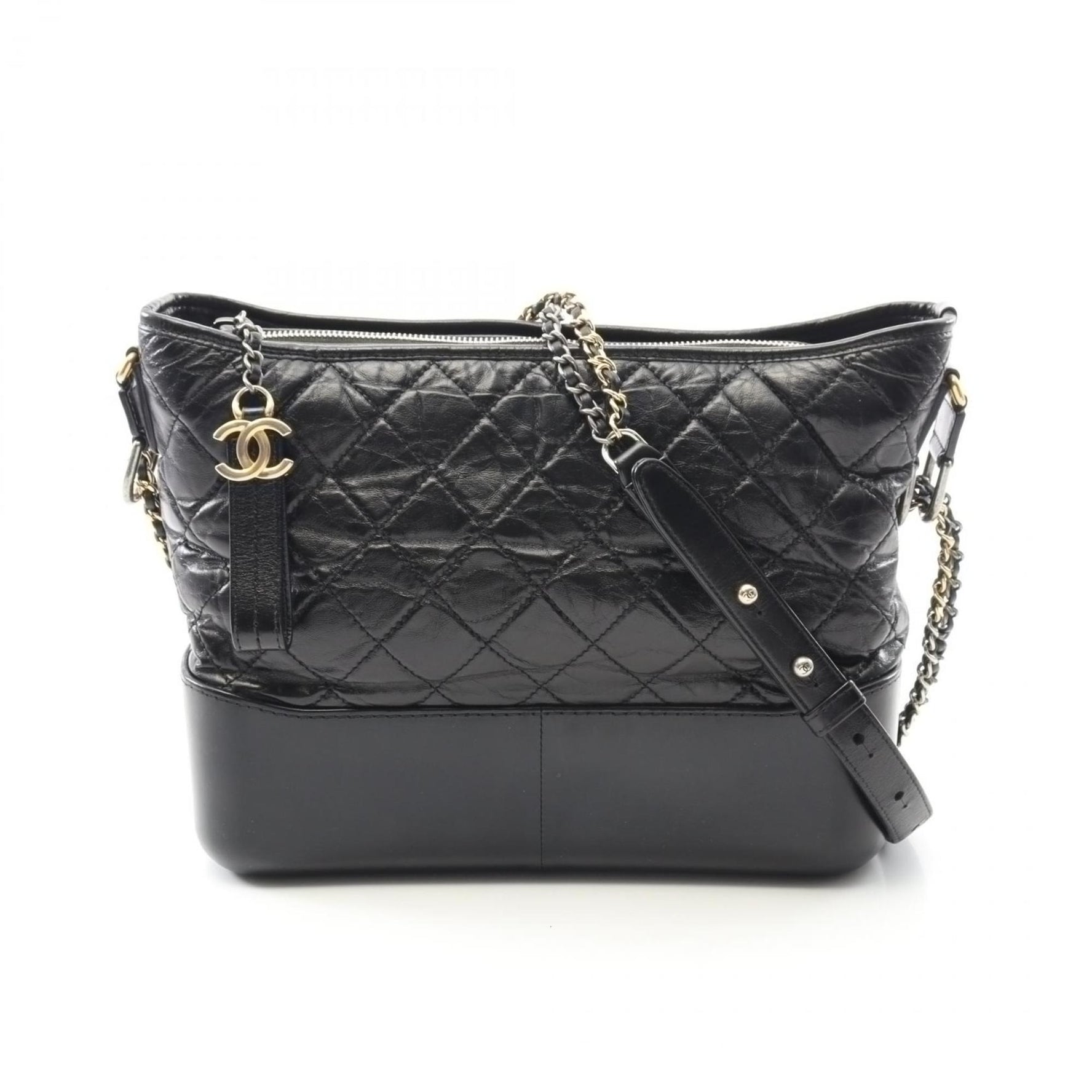 CHANEL Gabrielle de Large Hobo Shoulder Bag, Leather