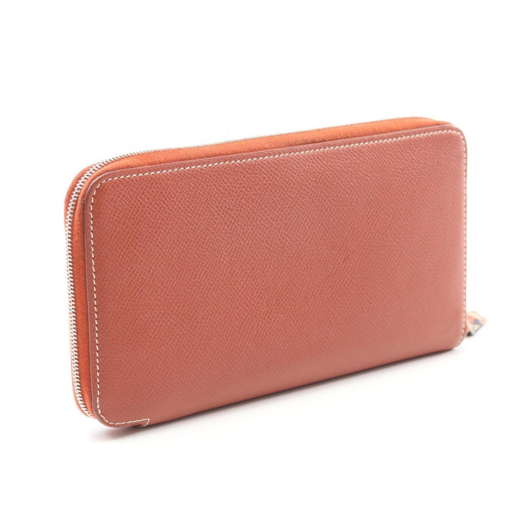 Hermes Hermès Azap Long Silkin Round Wallet, Leather, Epsom