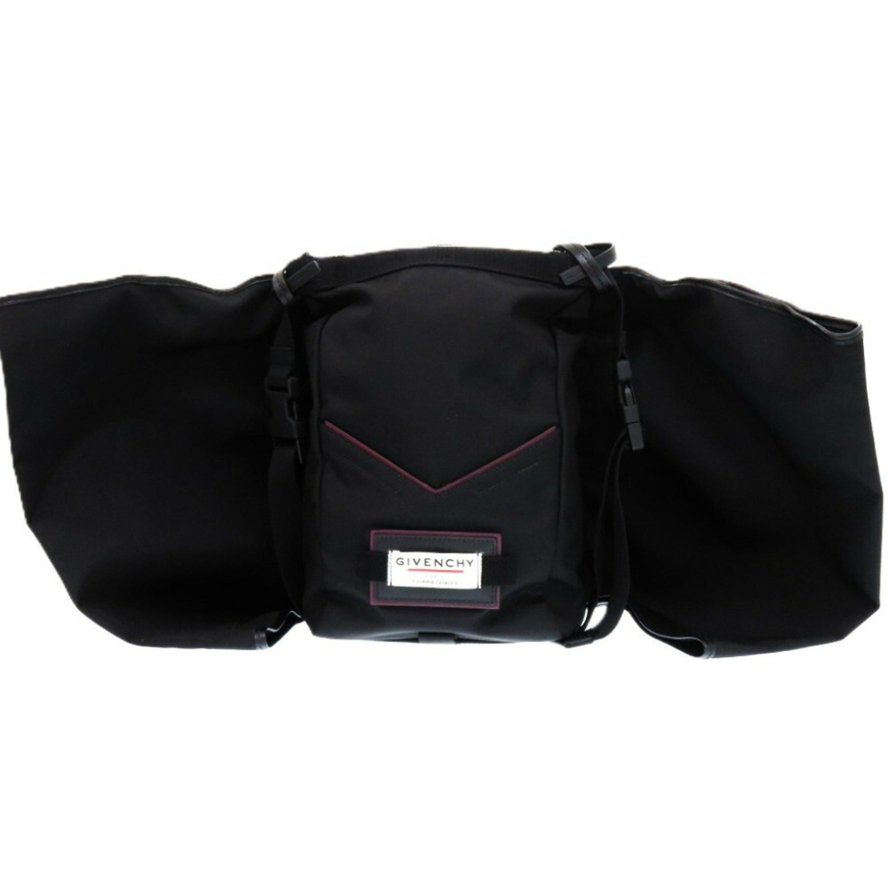 Givenchy Wing Downtown Daypack in Black Nylon (0420)