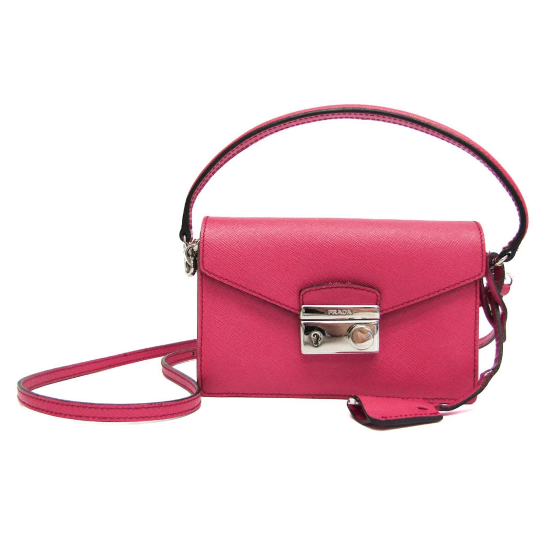 Prada Saffiano Mini Leather Shoulder Bag