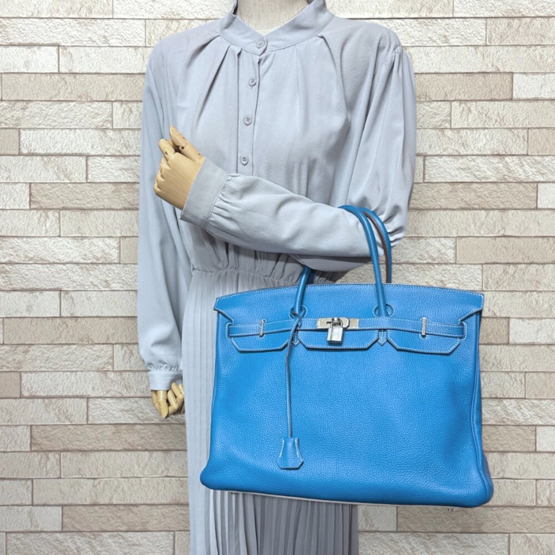 Hermes Birkin 40 Eclat Handbag, Taurillon Clemence