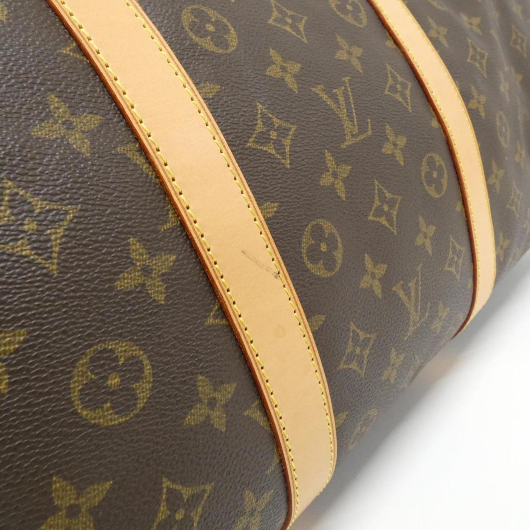 Louis Vuitton Monogram Keepall Bandouliere Boston Bag